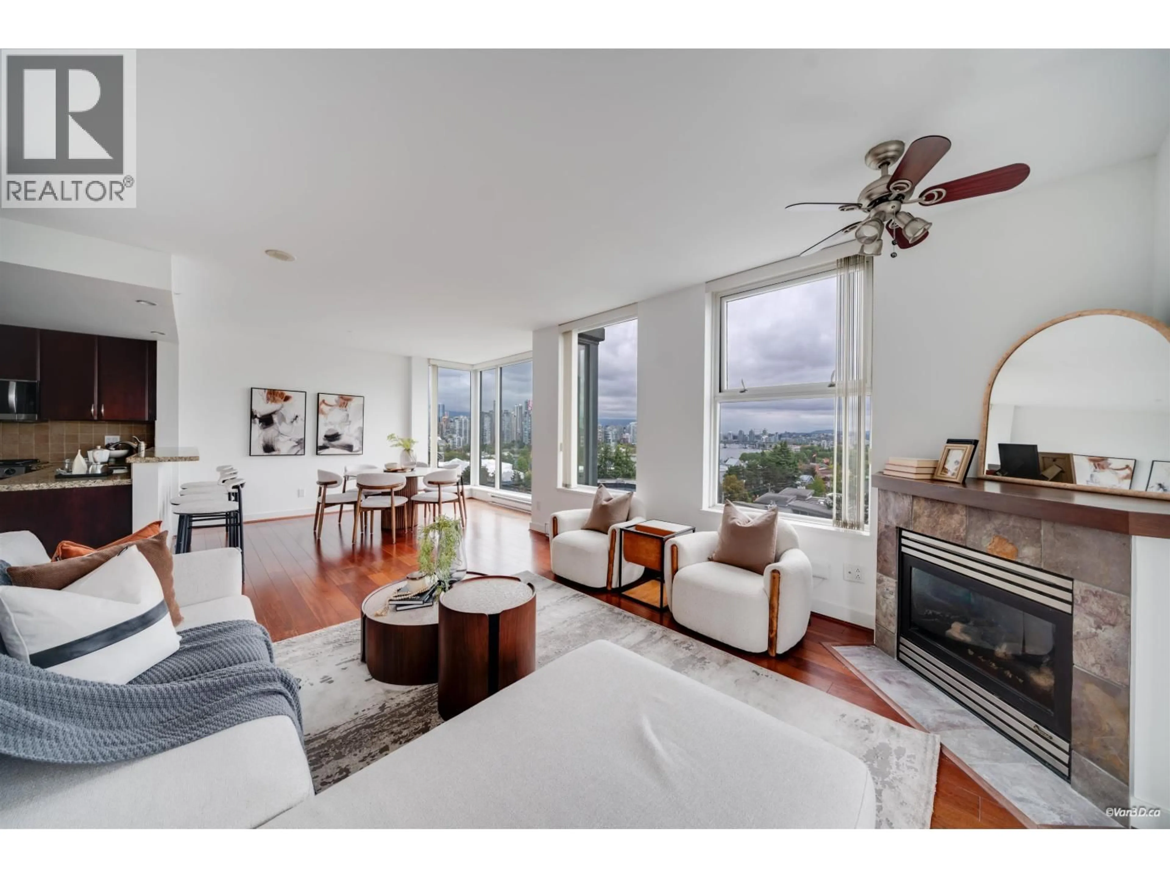 Living room with furniture, unknown for 804 - 1428 6TH AVENUE, Vancouver British Columbia V6H4H4