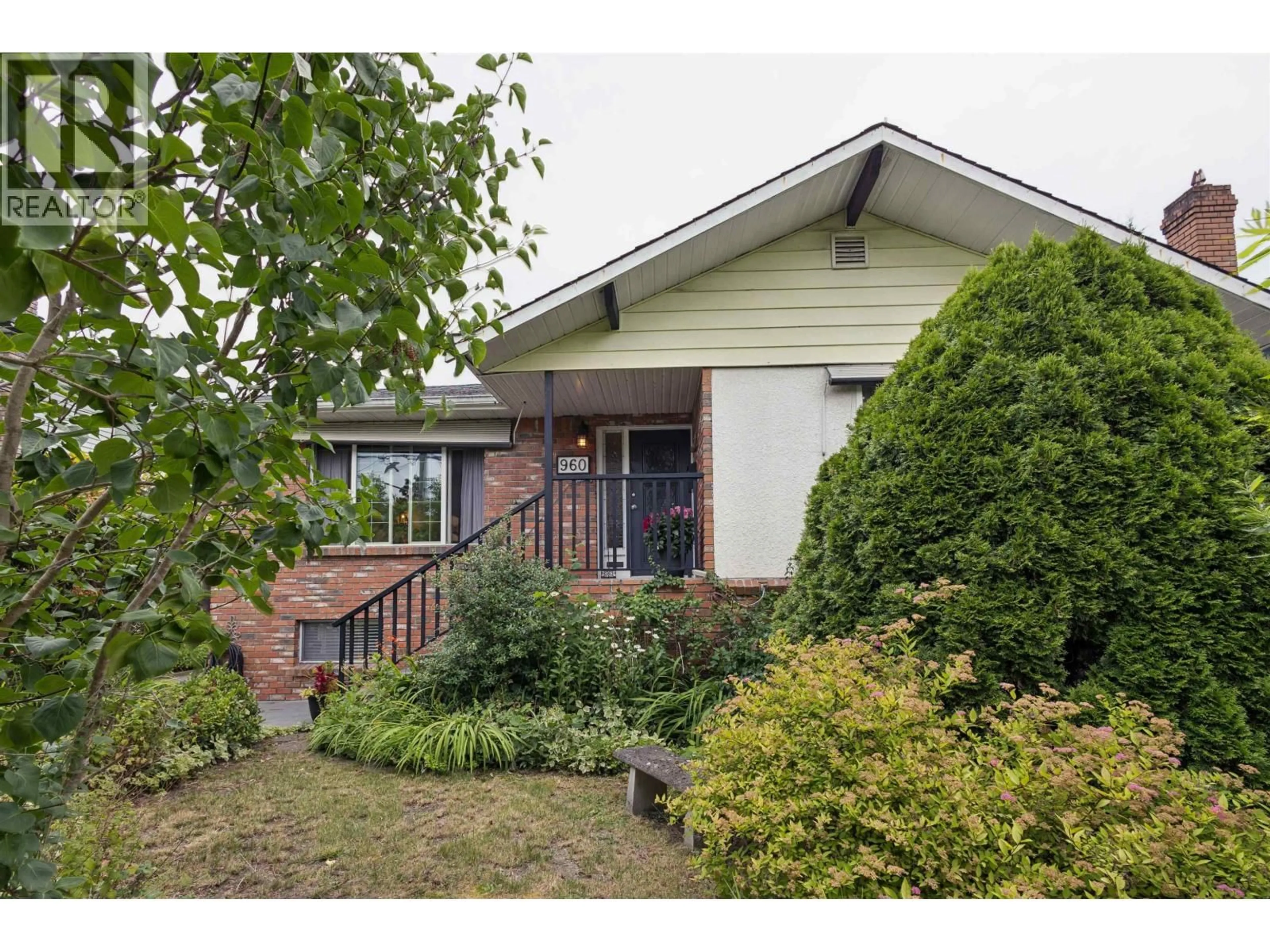 Home with brick exterior material, street for 960 CLIFF AVENUE, Burnaby British Columbia V5A2J5