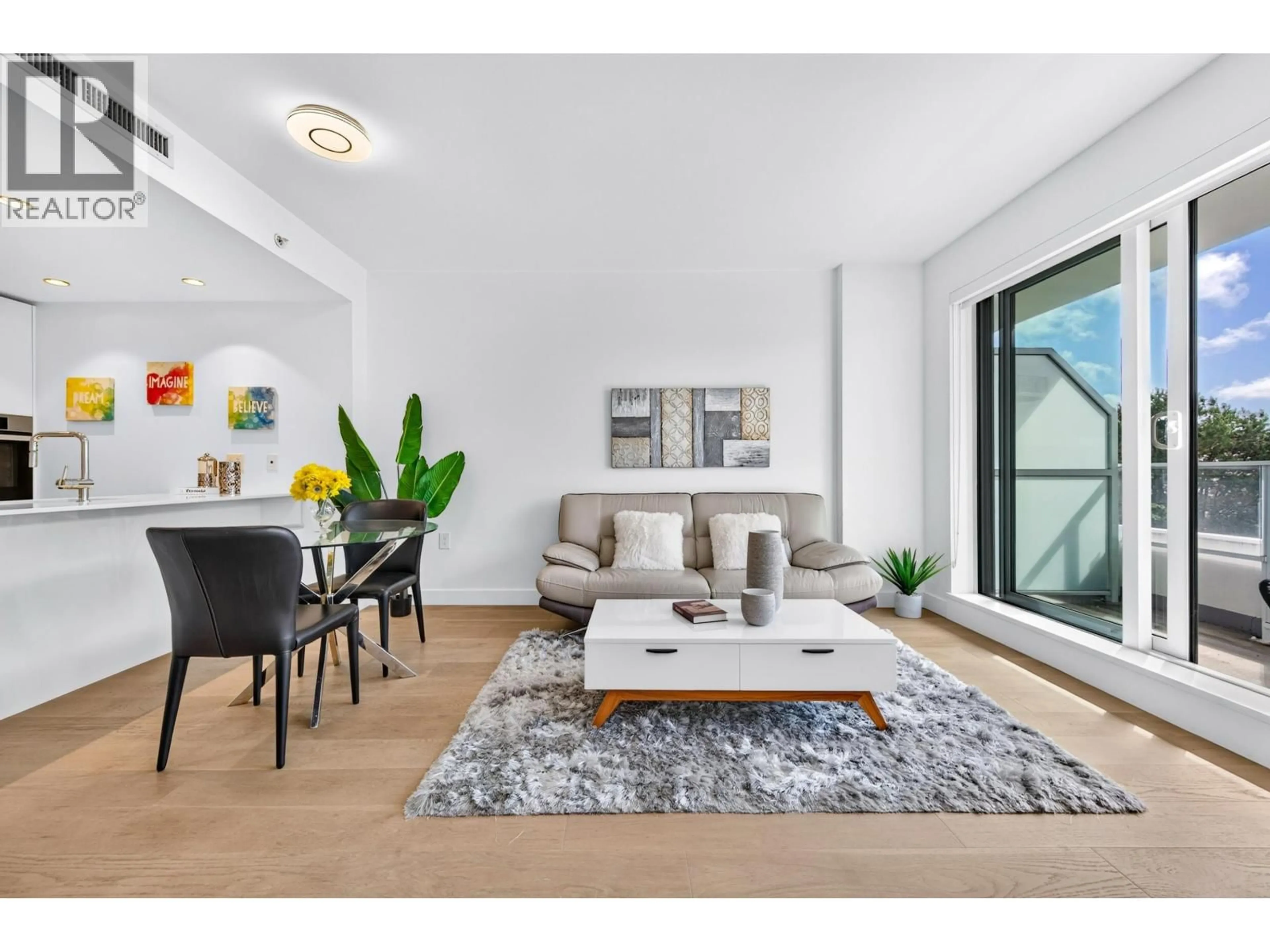 Living room with furniture, unknown for 611 - 5788 GILBERT ROAD, Richmond British Columbia V7C0G1