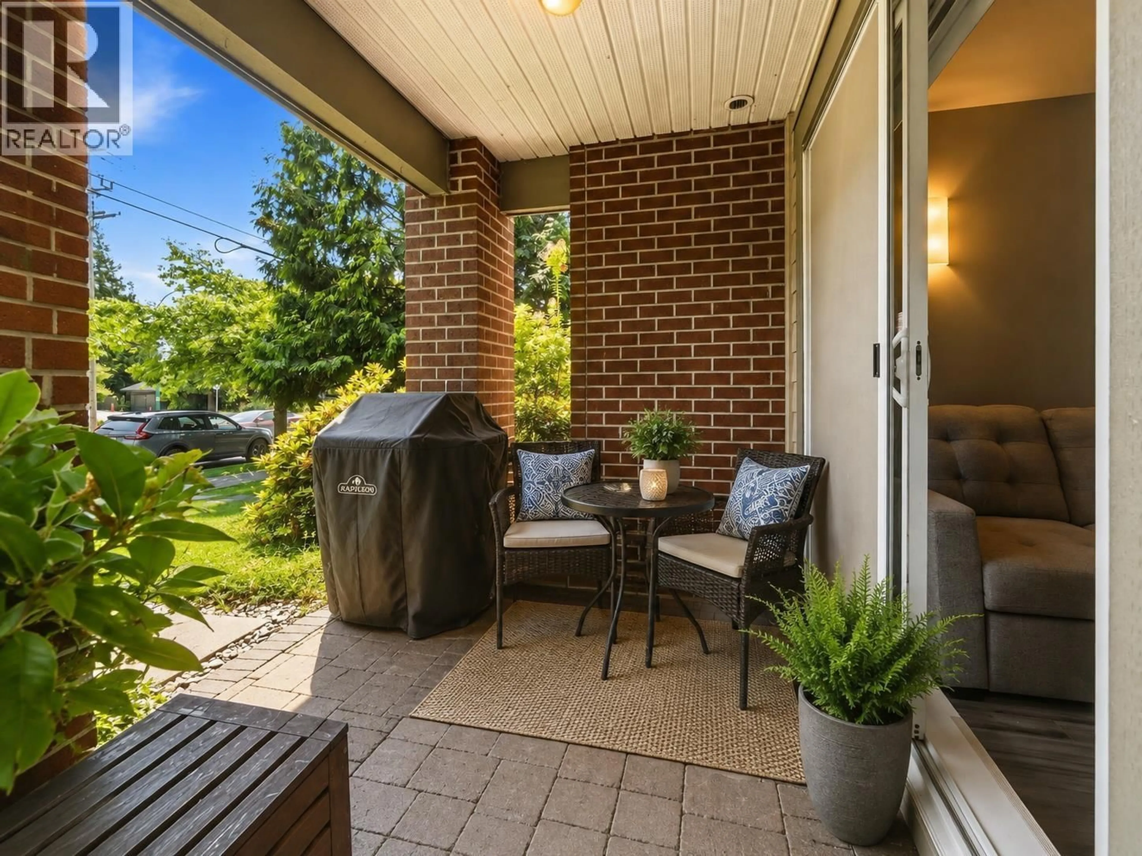 Patio, street for 110 - 5889 IRMIN STREET, Burnaby British Columbia V5J0C1