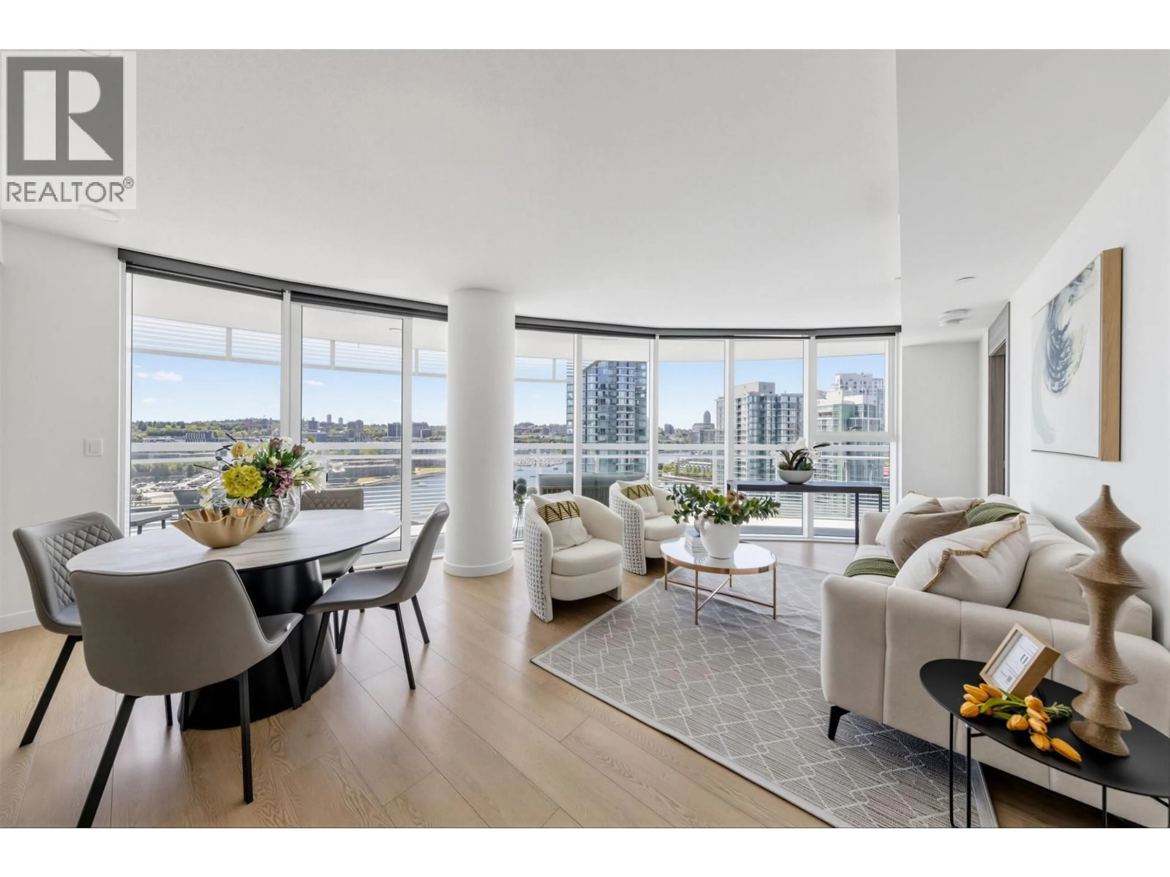 Living room with furniture, unknown for 1785 - 87 NELSON STREET, Vancouver British Columbia V6Z0E8