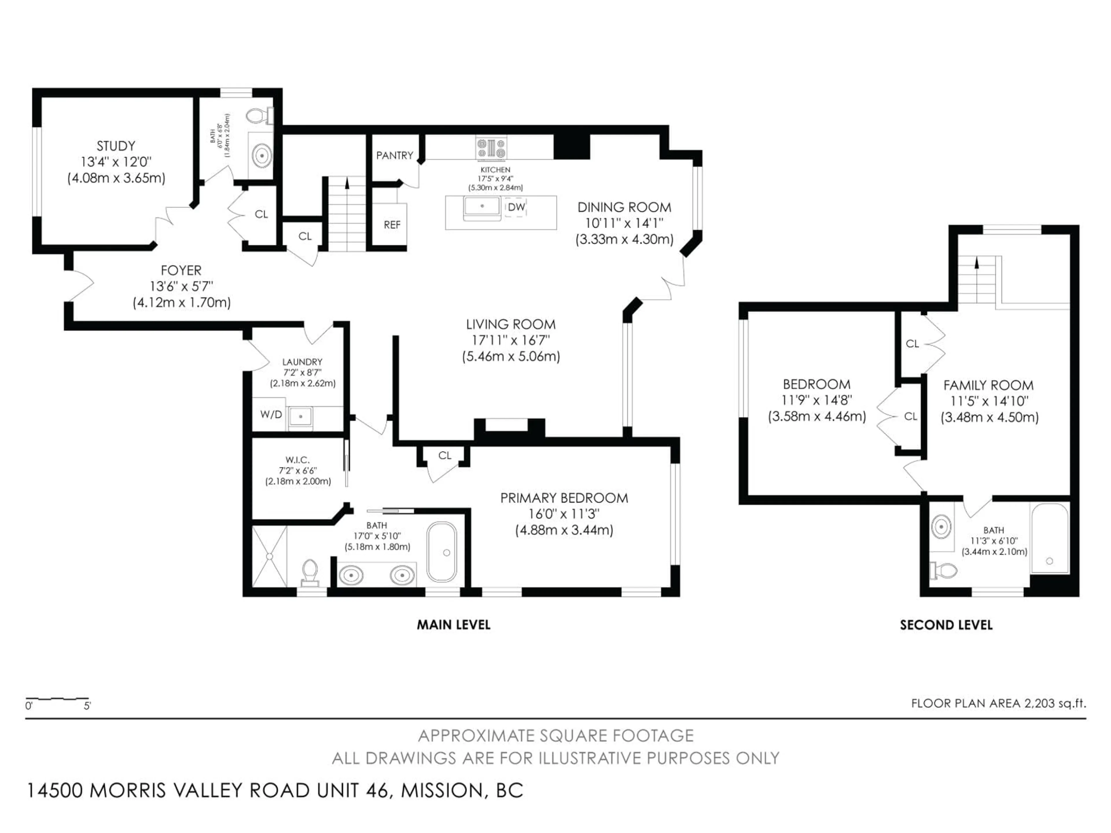 Floor plan for 46 - 14500 MORRIS VALLEY ROAD, Mission British Columbia V0M1A1