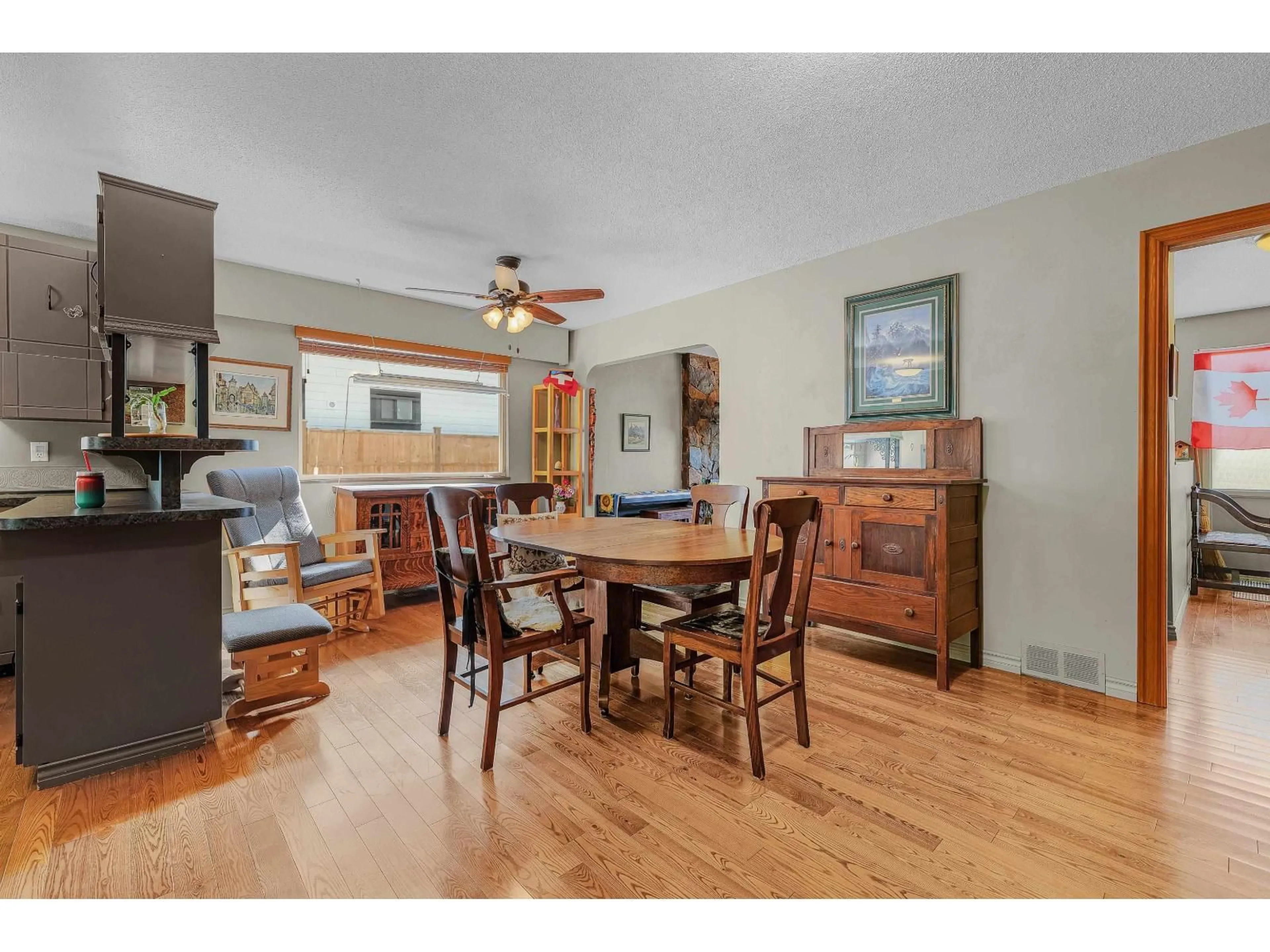 Dining room, wood/laminate floor for 3670 207B STREET, Langley British Columbia V3A2G4