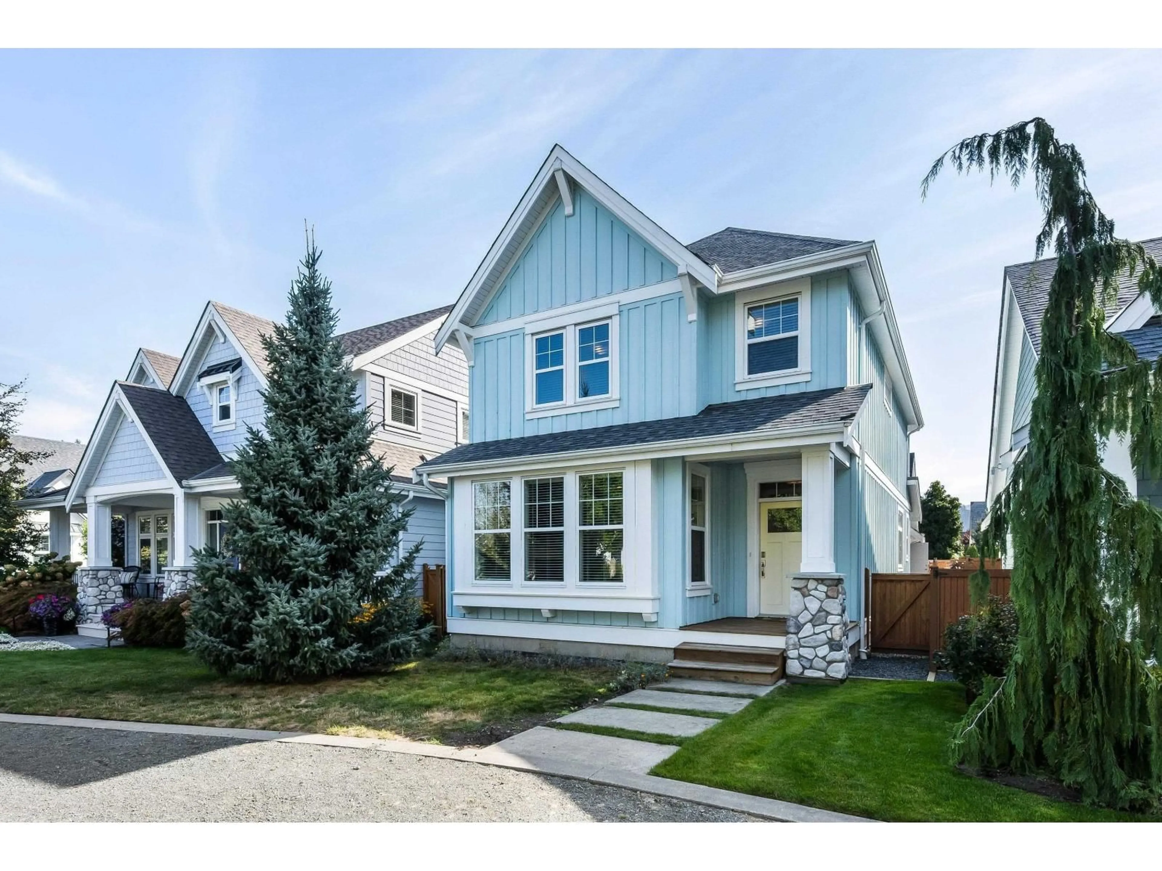 Home with vinyl exterior material, street for 5369 KOKANEE LANE, Chilliwack British Columbia V2R0Z5