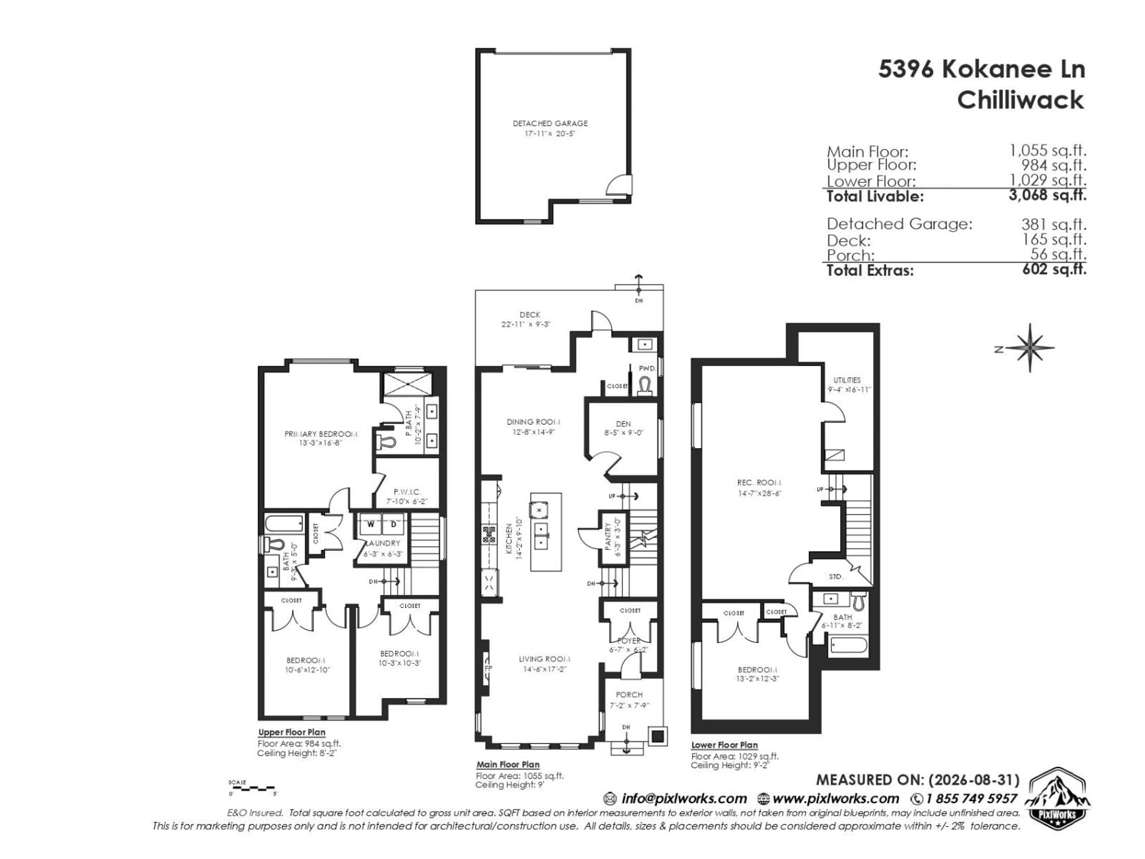 Floor plan for 5369 KOKANEE LANE, Chilliwack British Columbia V2R0Z5