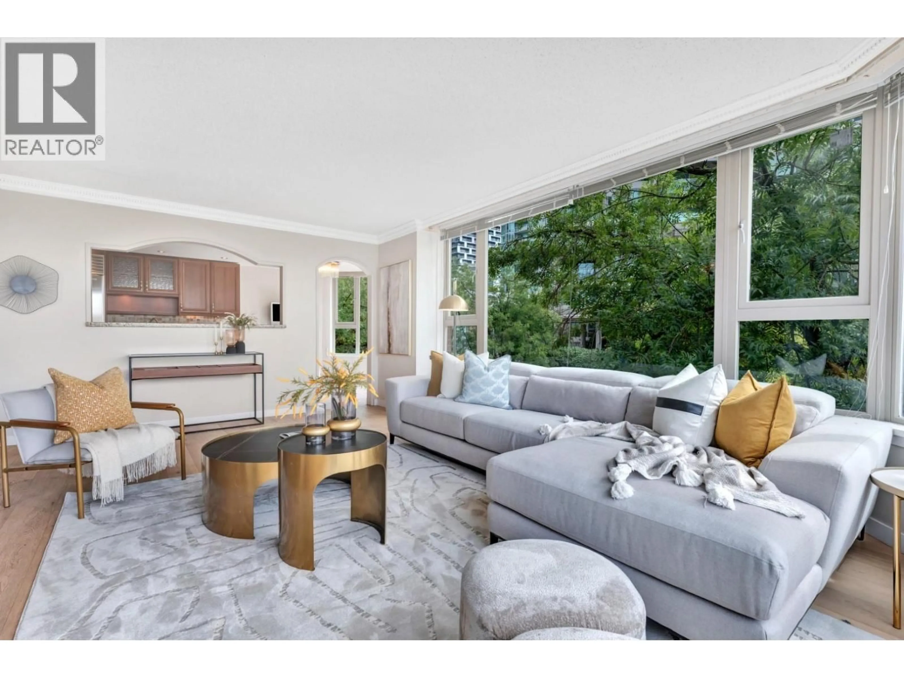 Living room with furniture, unknown for 203 - 1675 HORNBY STREET, Vancouver British Columbia V6Z2M3