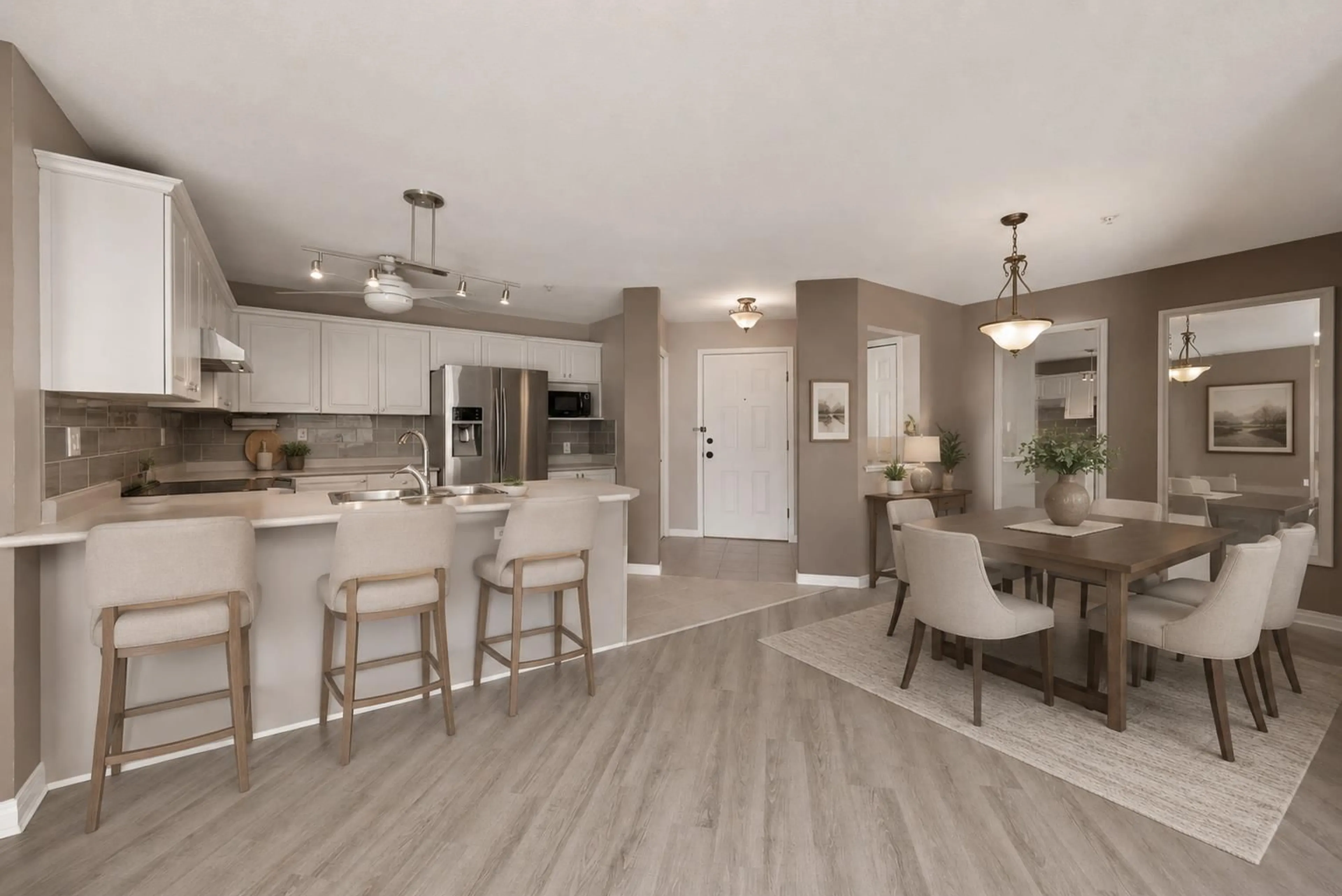 Open concept kitchen, unknown for 315 - 22150 48 AVENUE, Langley British Columbia V3A8R5