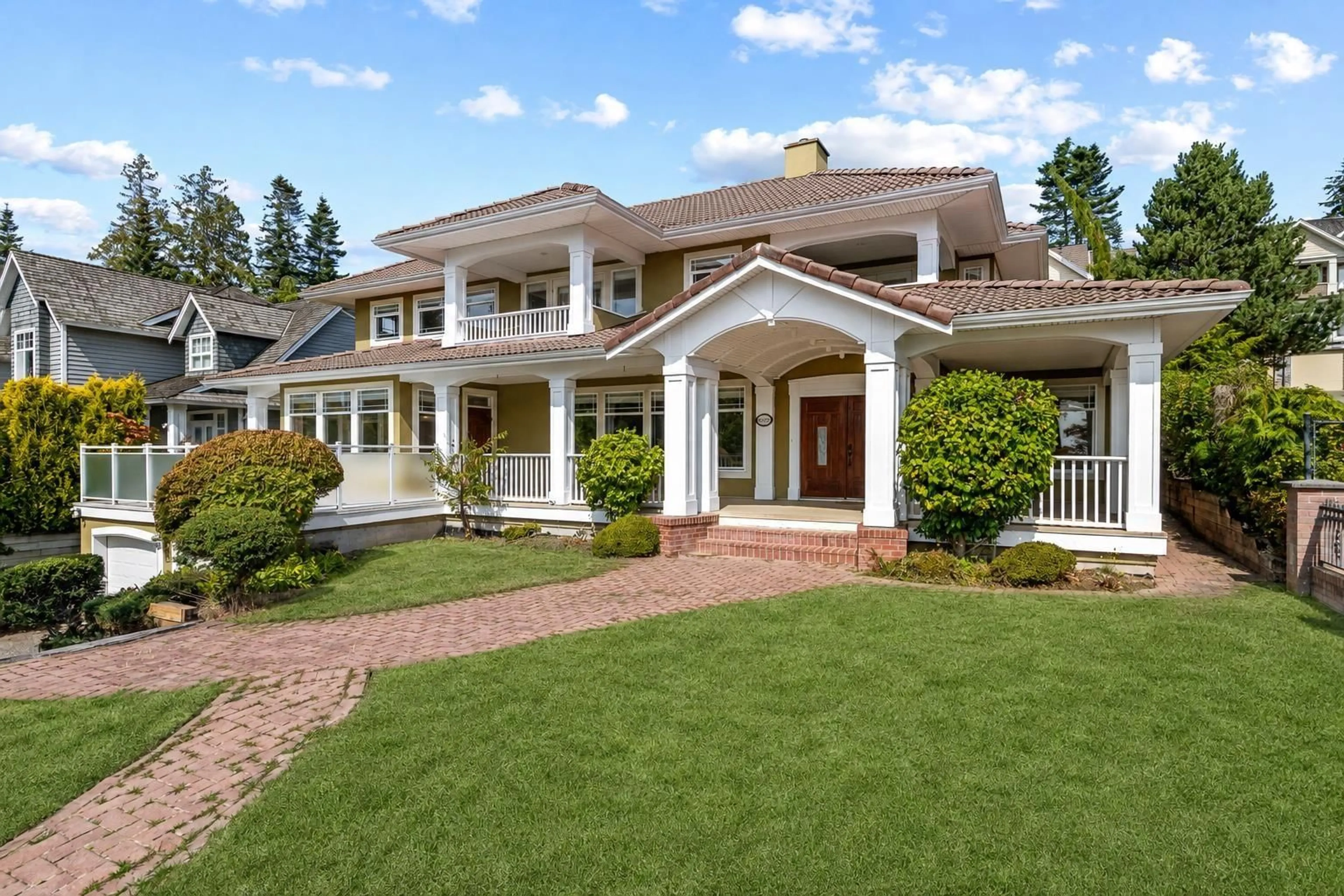 Home with brick exterior material, street for 13477 13A AVENUE, Surrey British Columbia V4A1C5