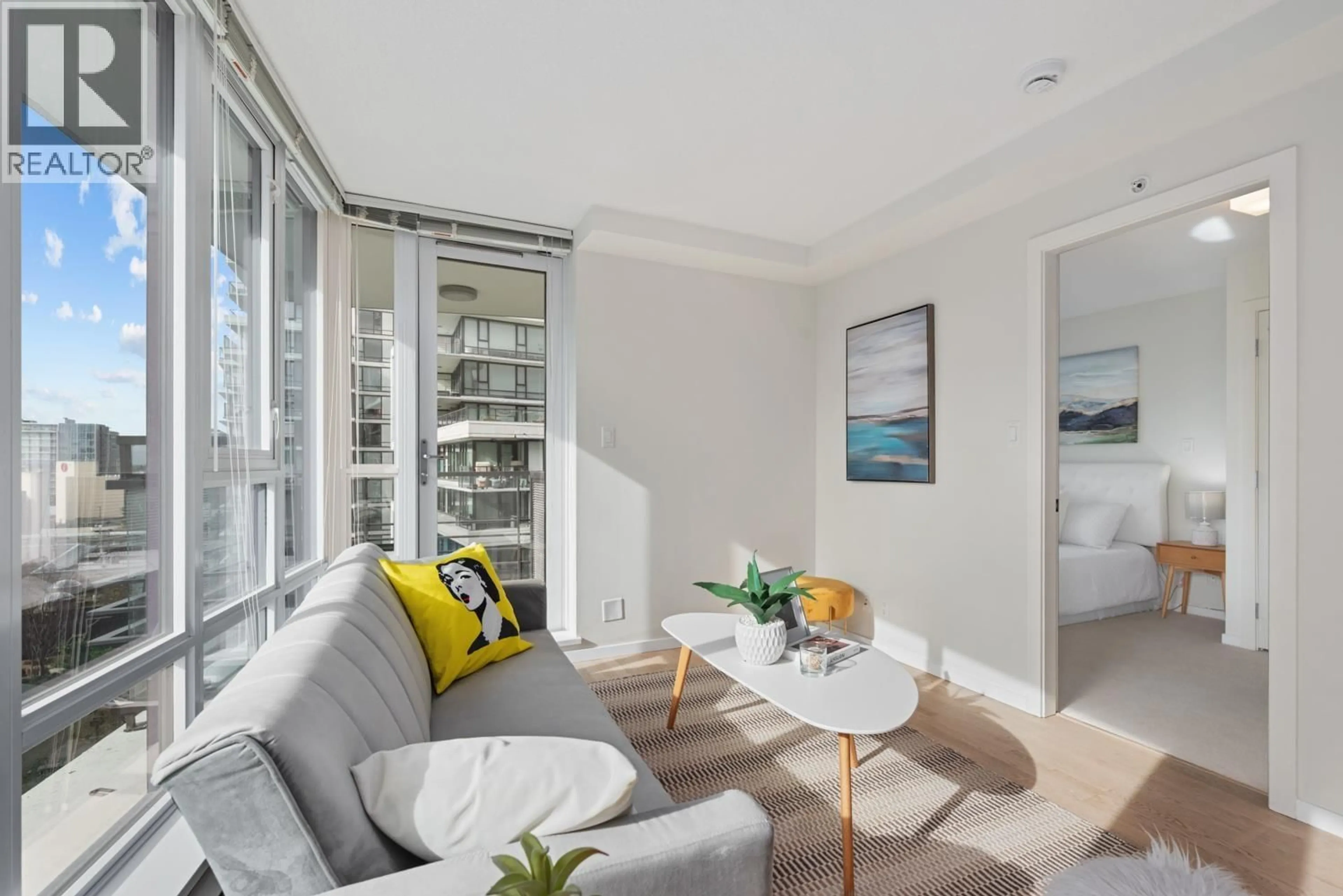 Living room with furniture, unknown for 1105 - 7888 ACKROYD ROAD, Richmond British Columbia V6X0M9
