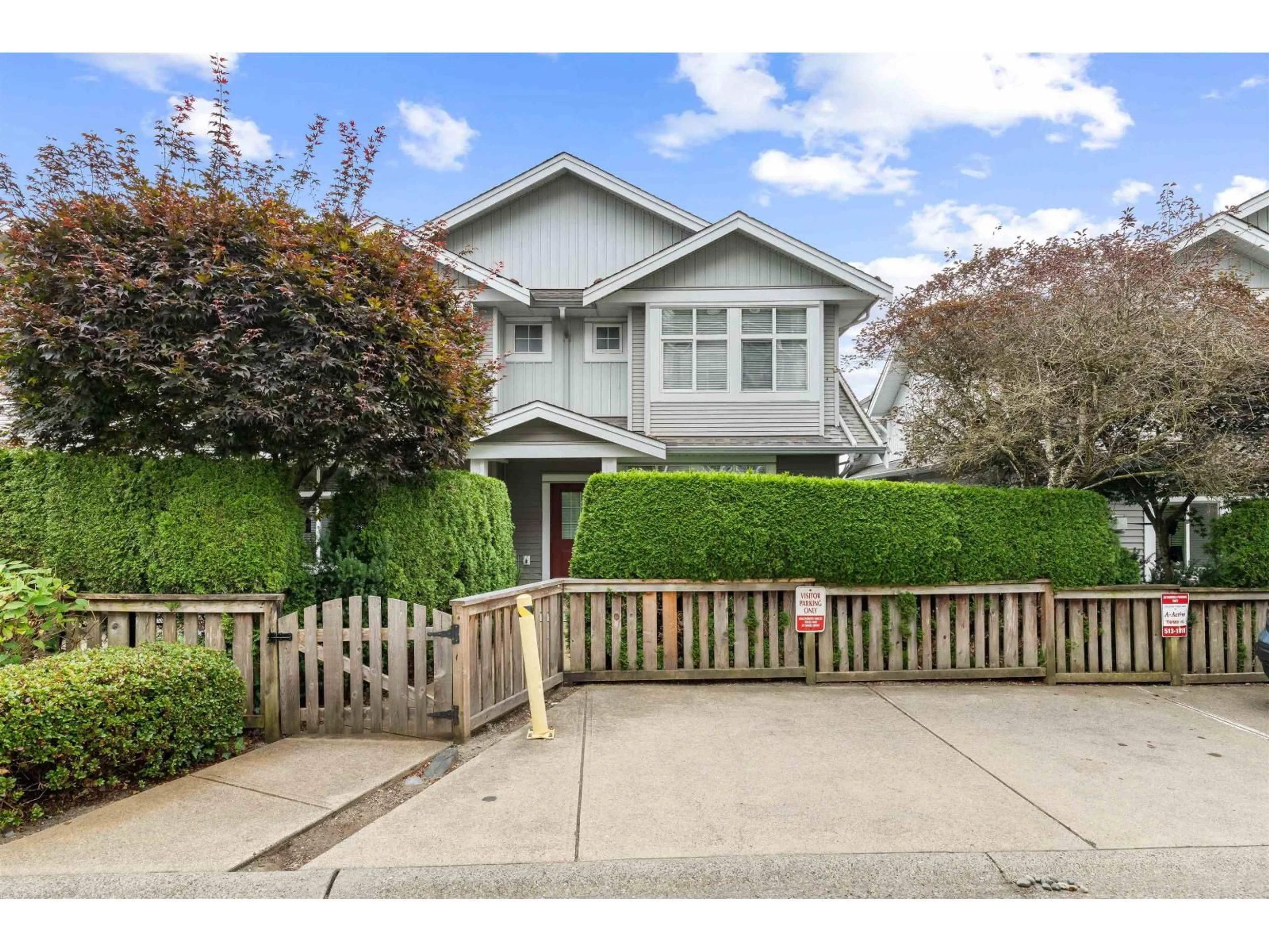 Home with vinyl exterior material, street for 121 - 20449 66 AVENUE, Langley British Columbia V2Y3C1