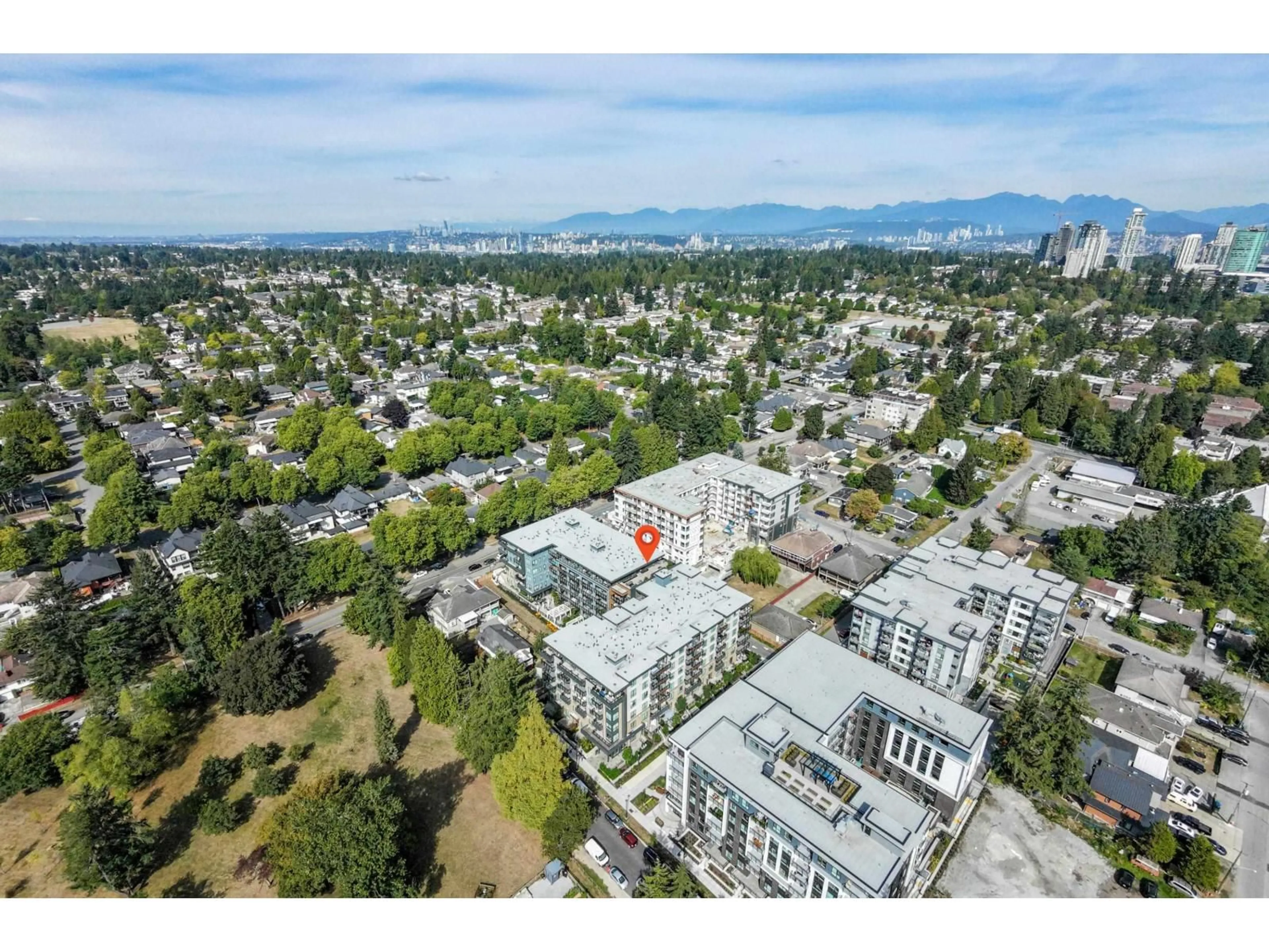 A pic from outside/outdoor area/front of a property/back of a property/a pic from drone, city buildings view from balcony for 105 - 13439 94A AVENUE, Surrey British Columbia V3V0G9
