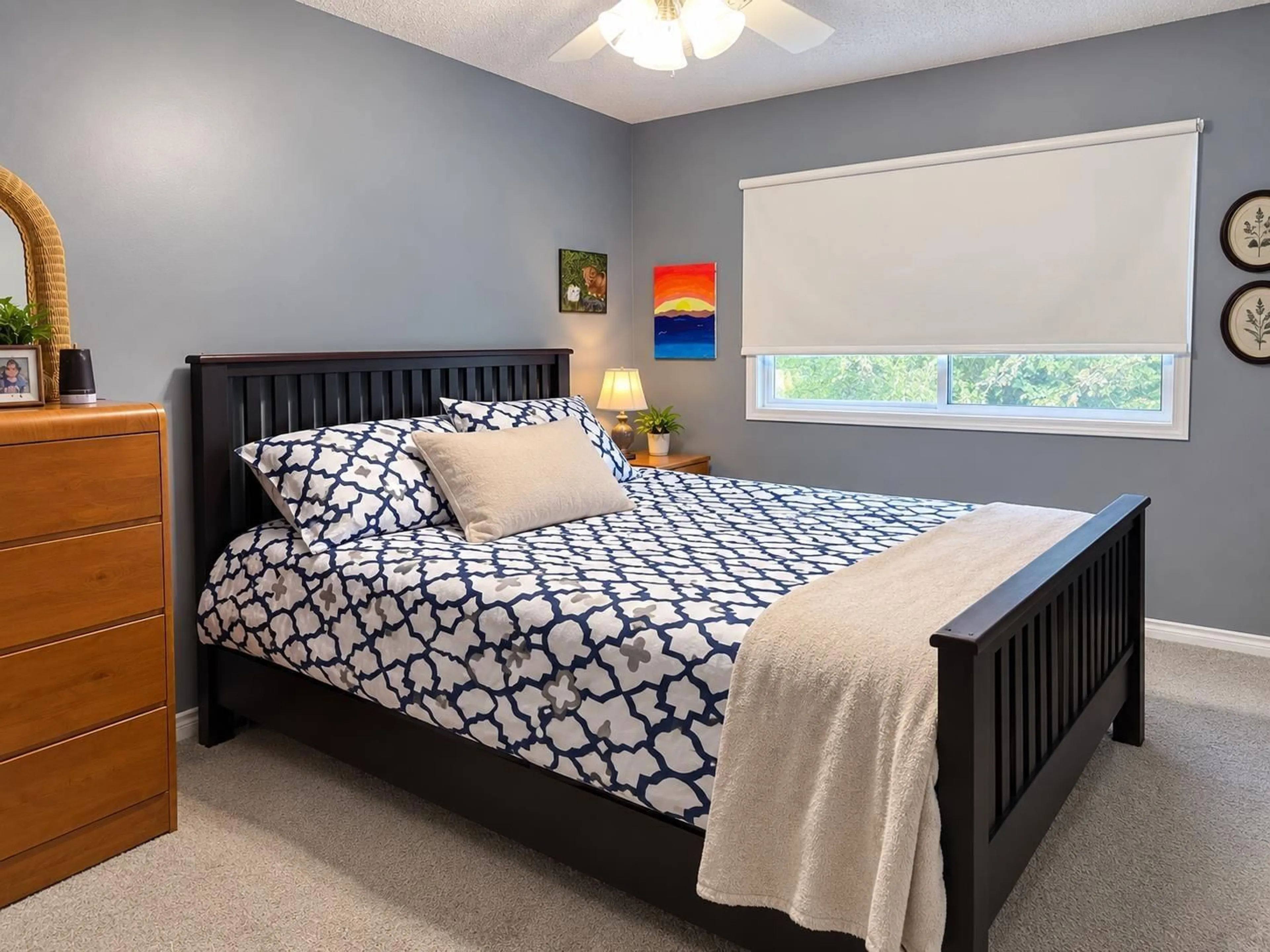Bedroom with bed, unknown for 6374 193B STREET, Surrey British Columbia V3S7L6