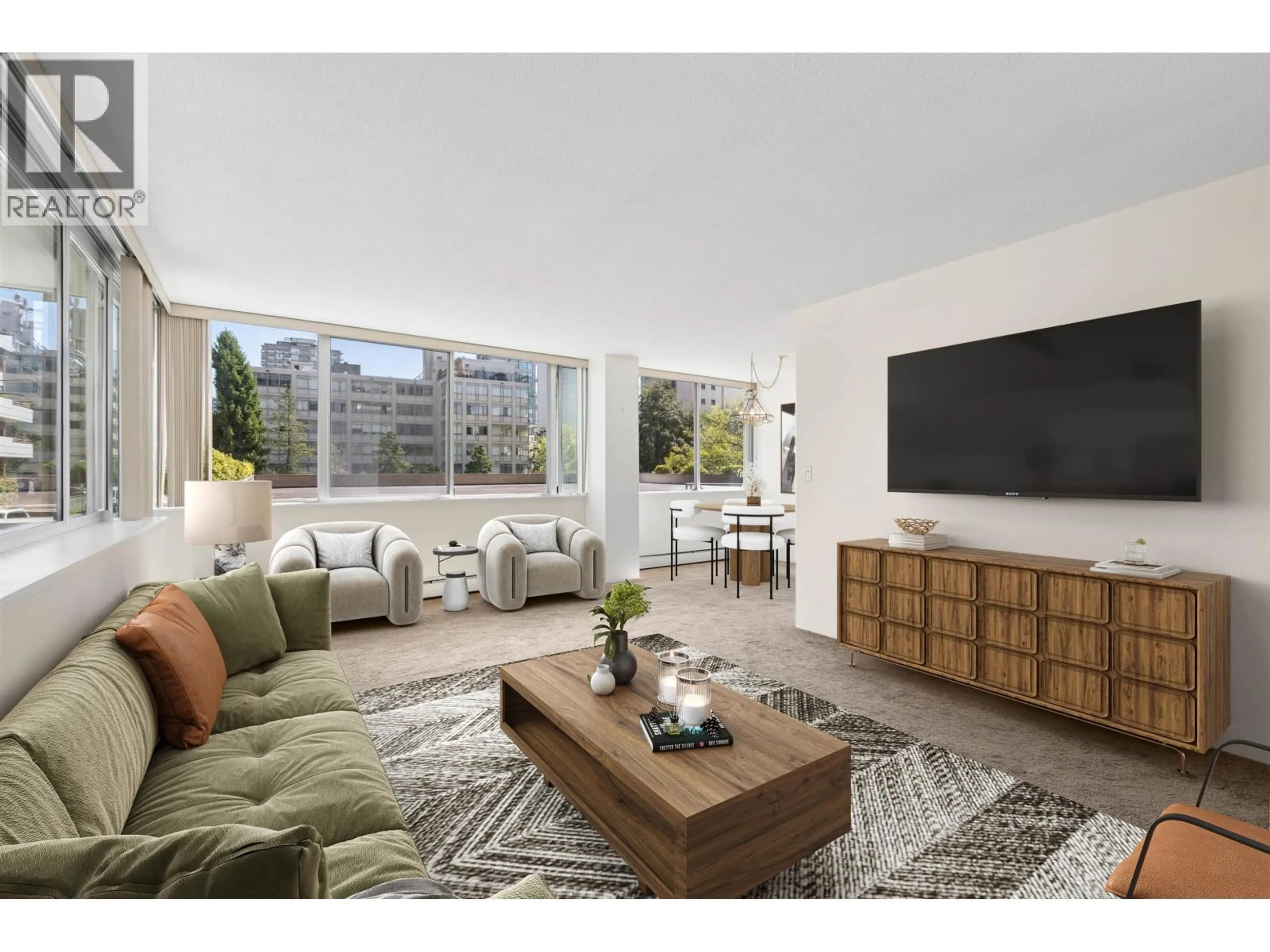 Living room with furniture, unknown for 306 - 2055 PENDRELL STREET, Vancouver British Columbia V6G1T9