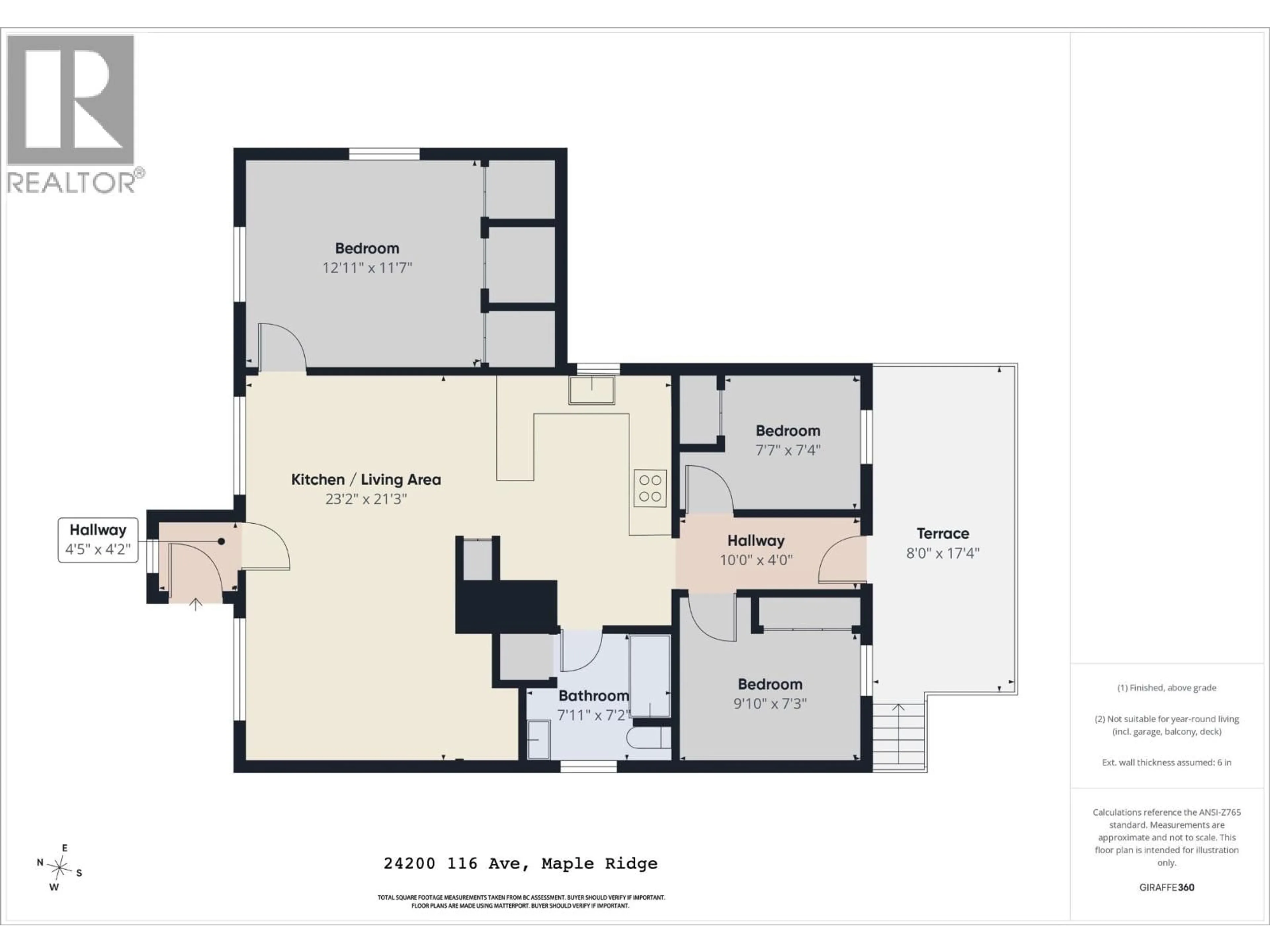 Floor plan for 24200 116 AVENUE, Maple Ridge British Columbia V4R1L6