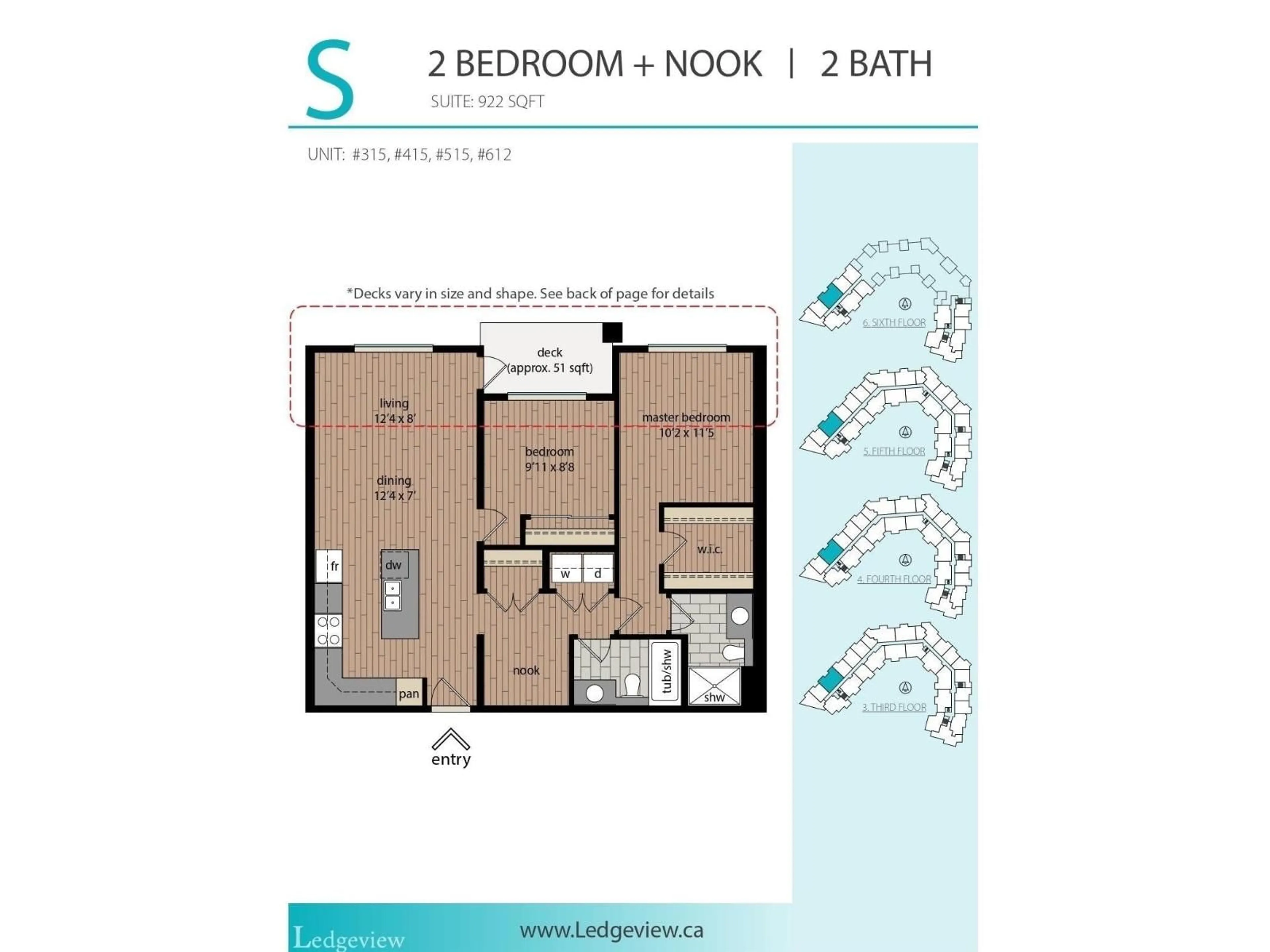 Floor plan for 515 - 11077 RAVINE ROAD, Surrey British Columbia V3T3X5