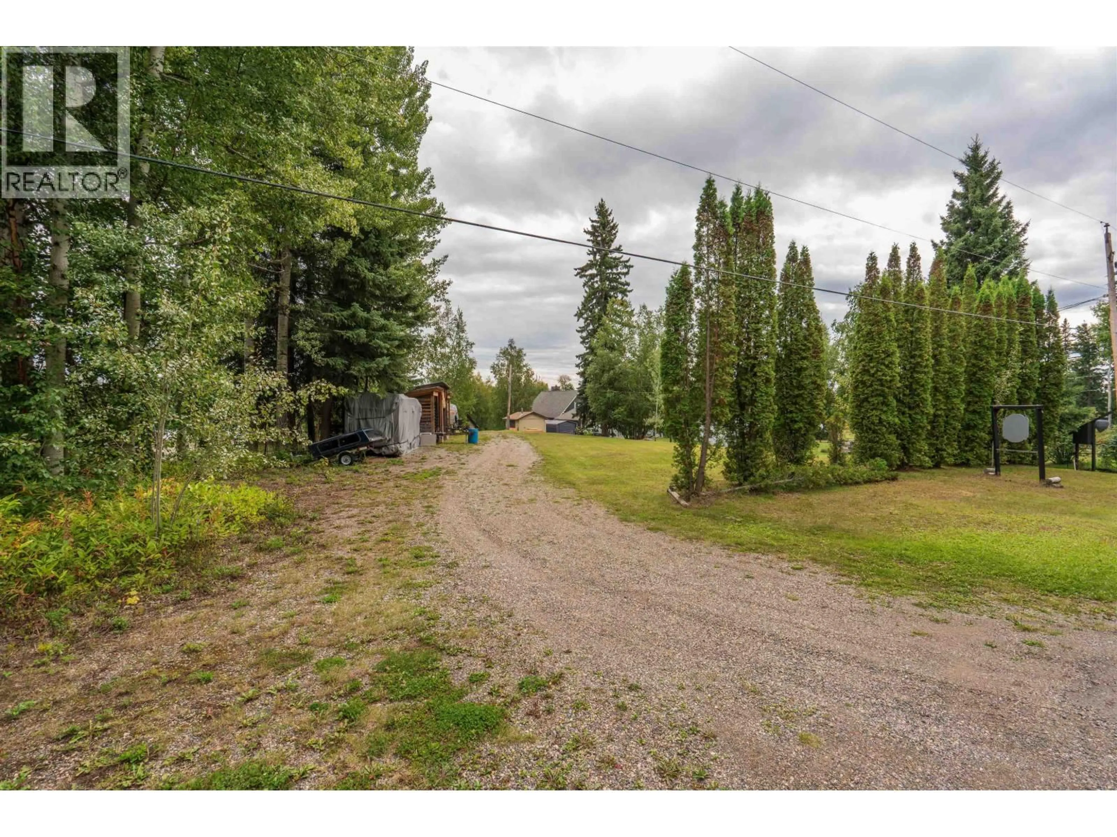 A pic from outside/outdoor area/front of a property/back of a property/a pic from drone, forest/trees view for 25635 NESS LAKE ROAD, Prince George British Columbia V9K5M5