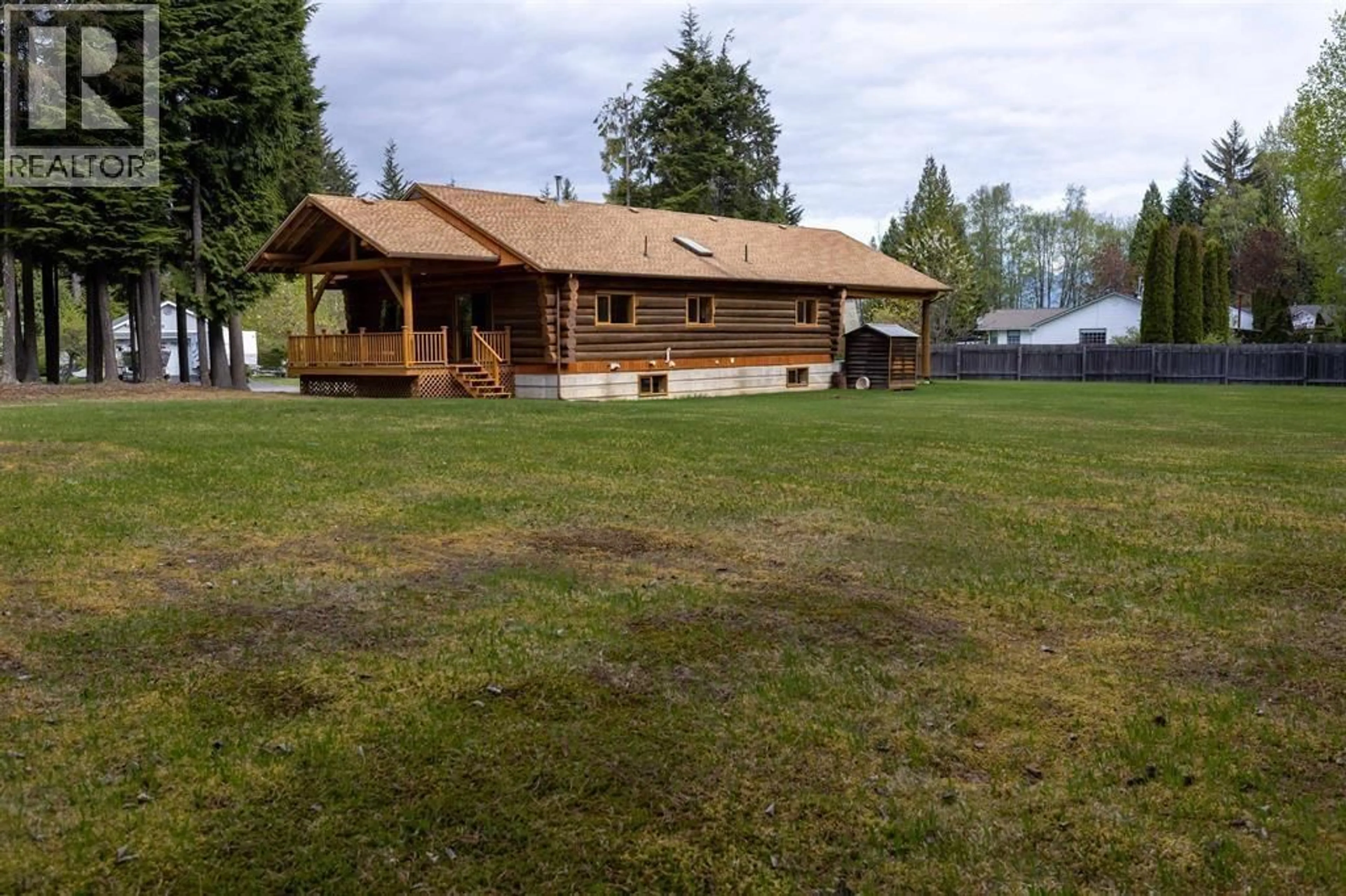A pic from outside/outdoor area/front of a property/back of a property/a pic from drone, building for 3902 SPRING CREEK DRIVE, Terrace British Columbia V8G0C5