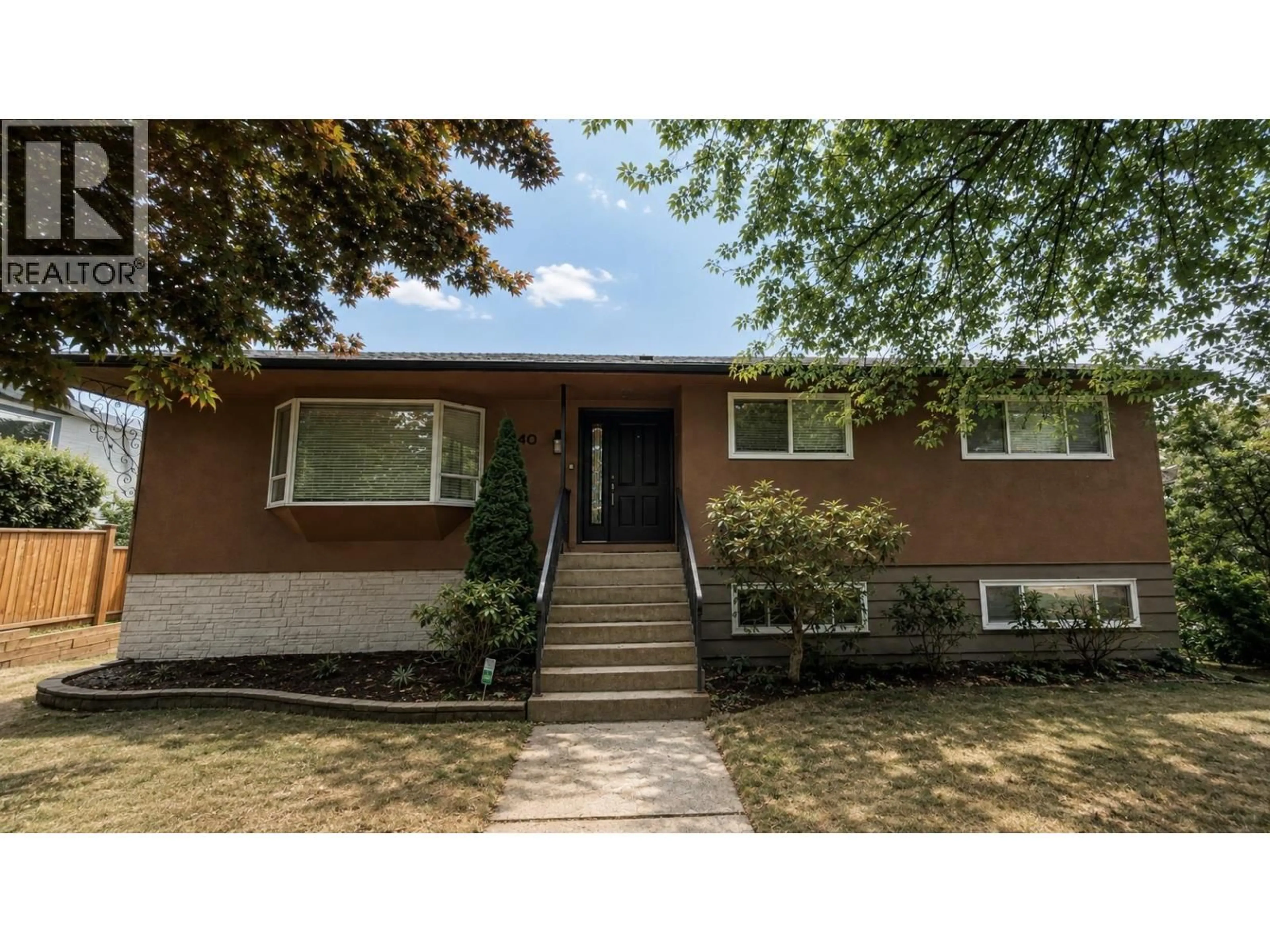 Home with vinyl exterior material, street for 7940 BURNLAKE DRIVE, Burnaby British Columbia V5A2G4