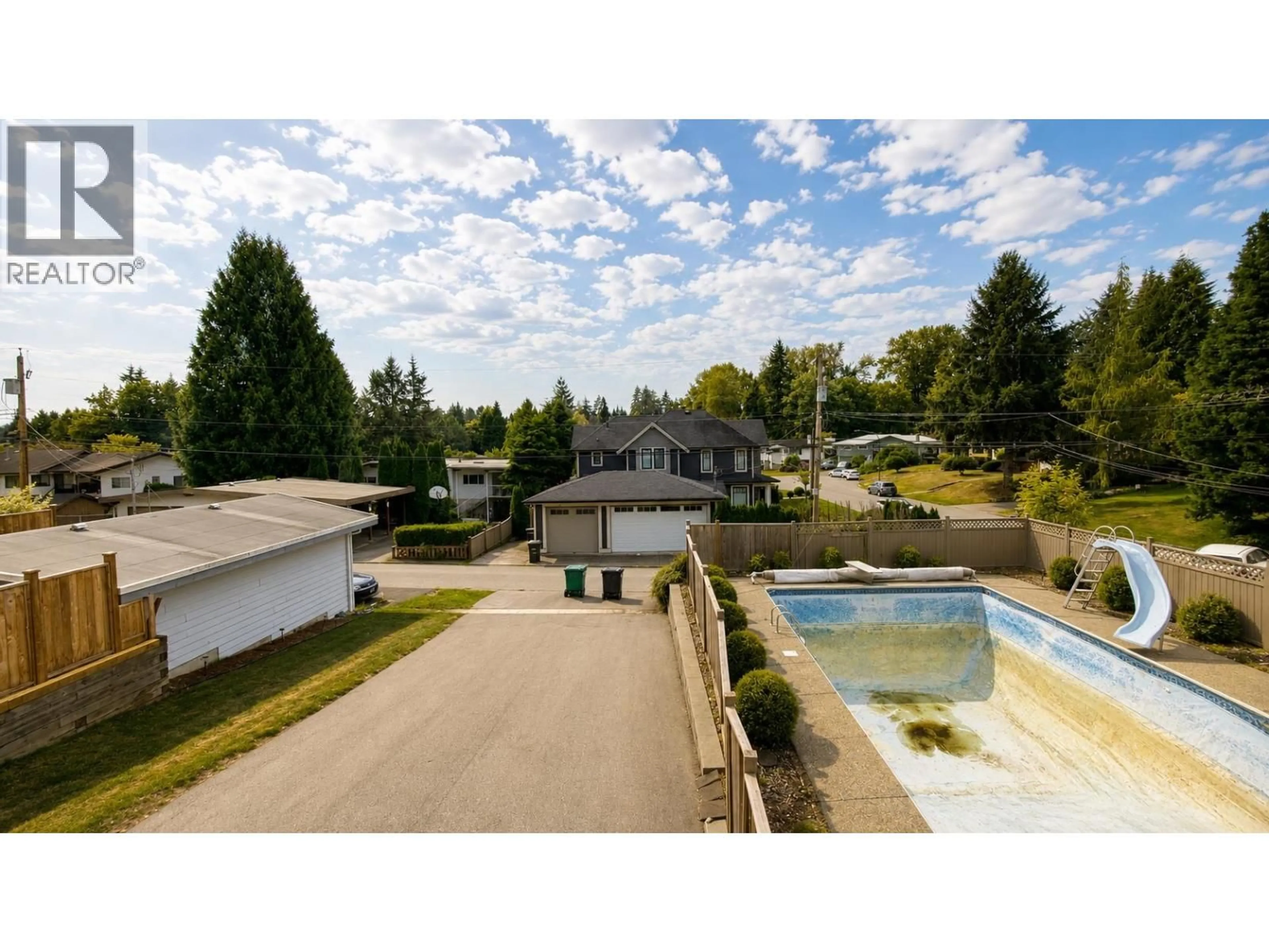 A pic from outside/outdoor area/front of a property/back of a property/a pic from drone, water/lake/river/ocean view for 7940 BURNLAKE DRIVE, Burnaby British Columbia V5A2G4