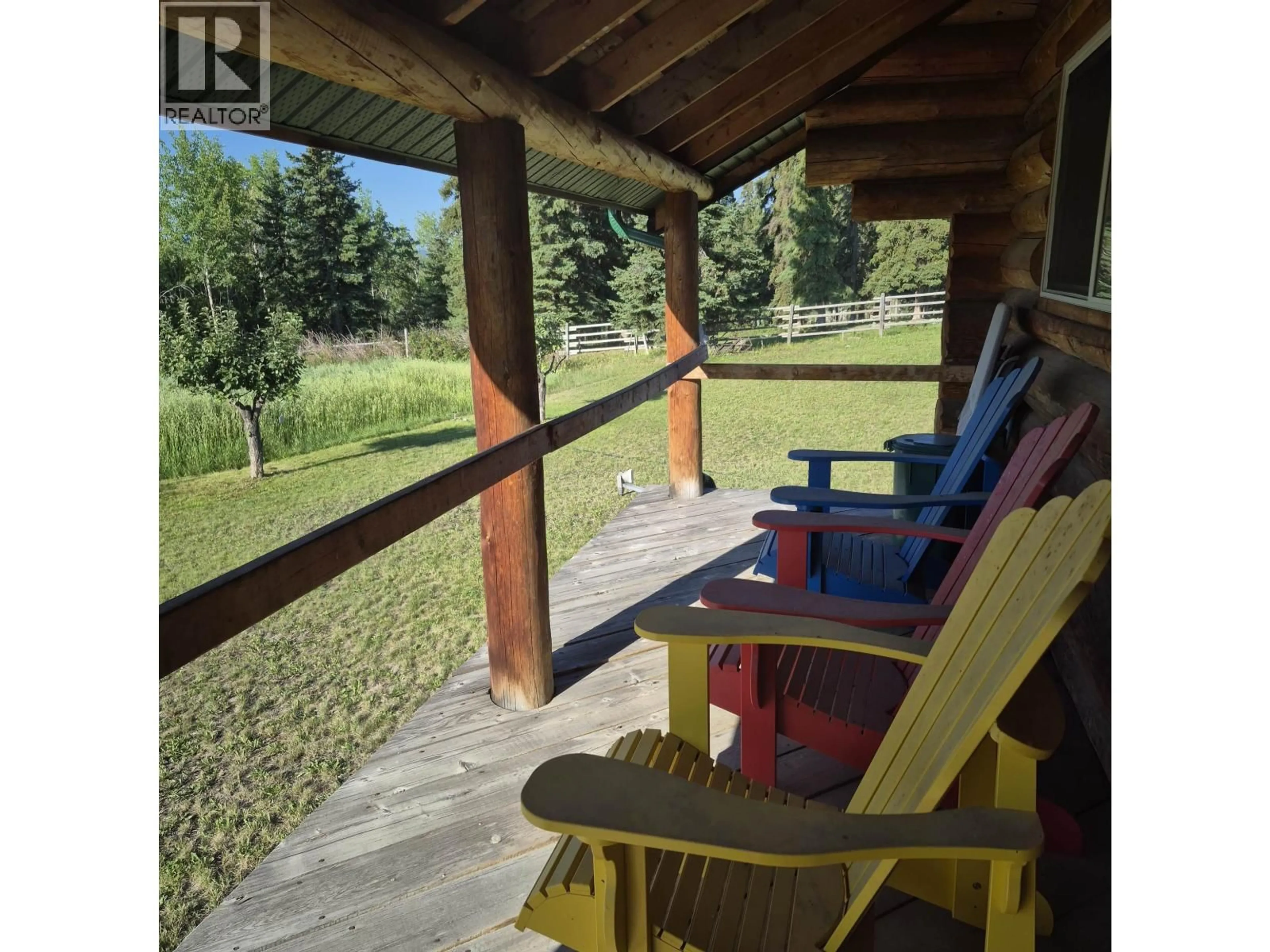 Patio, water/lake/river/ocean view for 17849 LANGSTON ROAD, Vanderhoof British Columbia V0J3A1