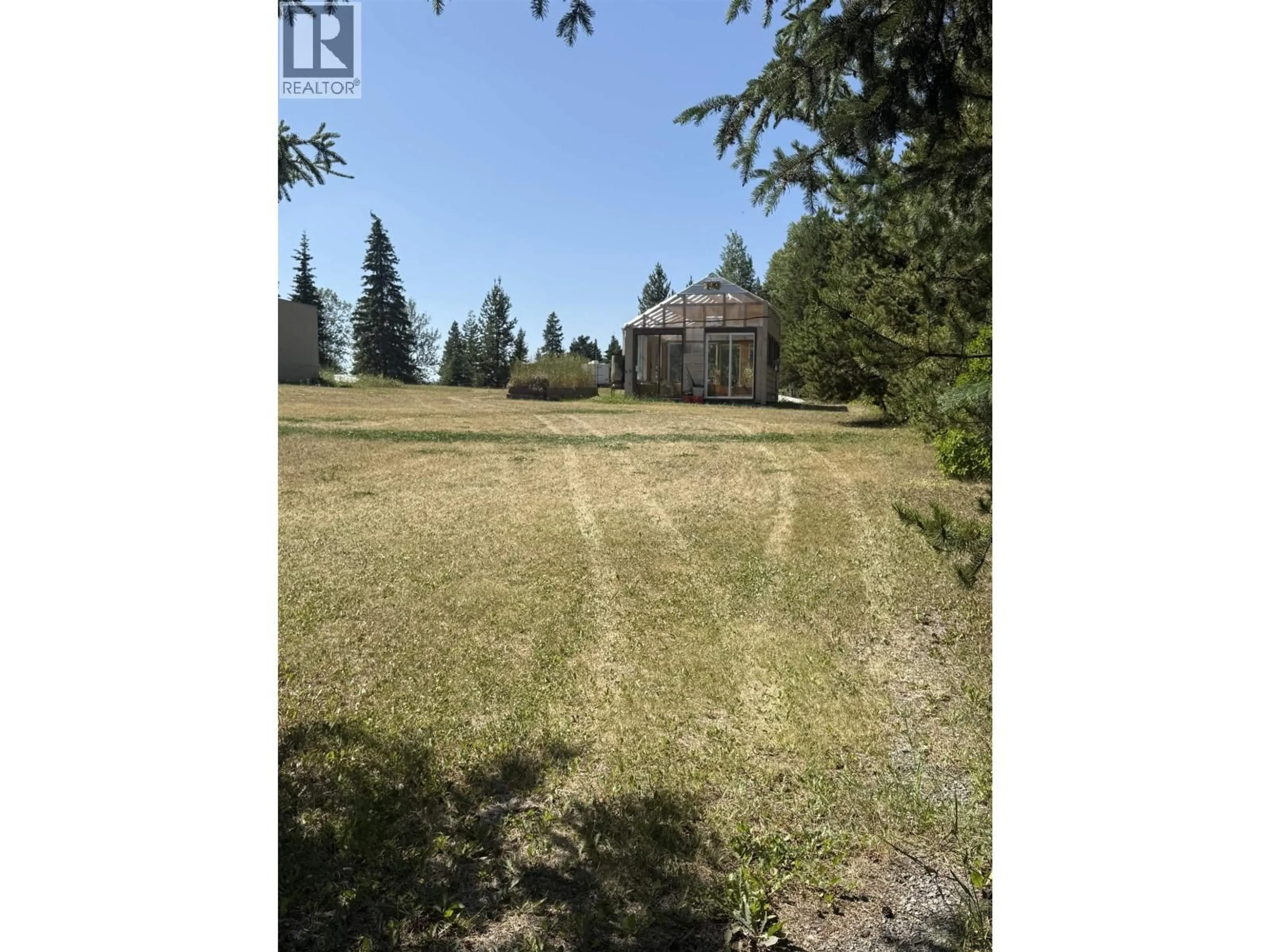 A pic from outside/outdoor area/front of a property/back of a property/a pic from drone, forest/trees view for 27251 16 HIGHWAY, Burns Lake British Columbia V0J1E1