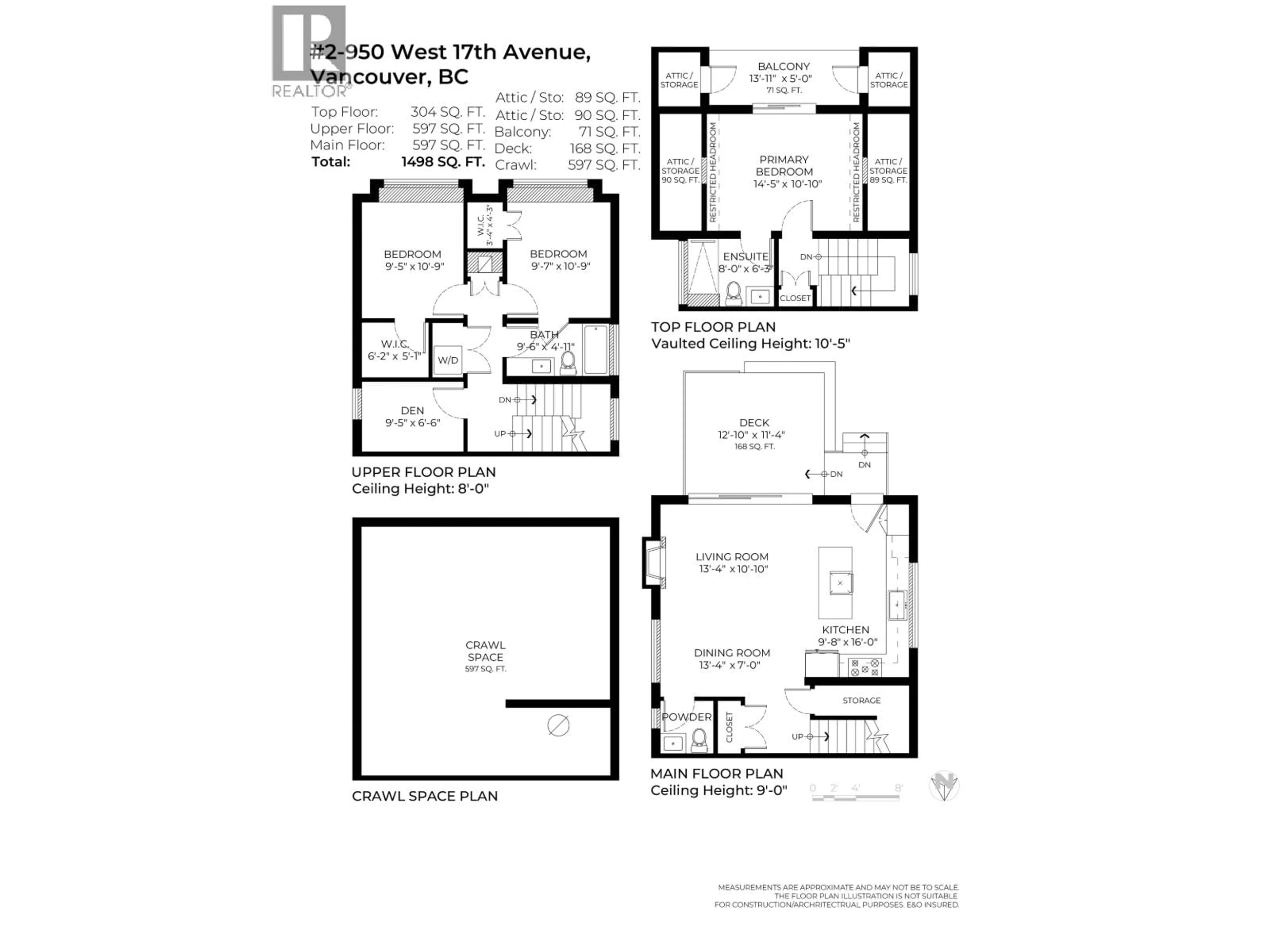 Floor plan for 2 - 950 W 17TH AVENUE, Vancouver British Columbia V5Z1V4