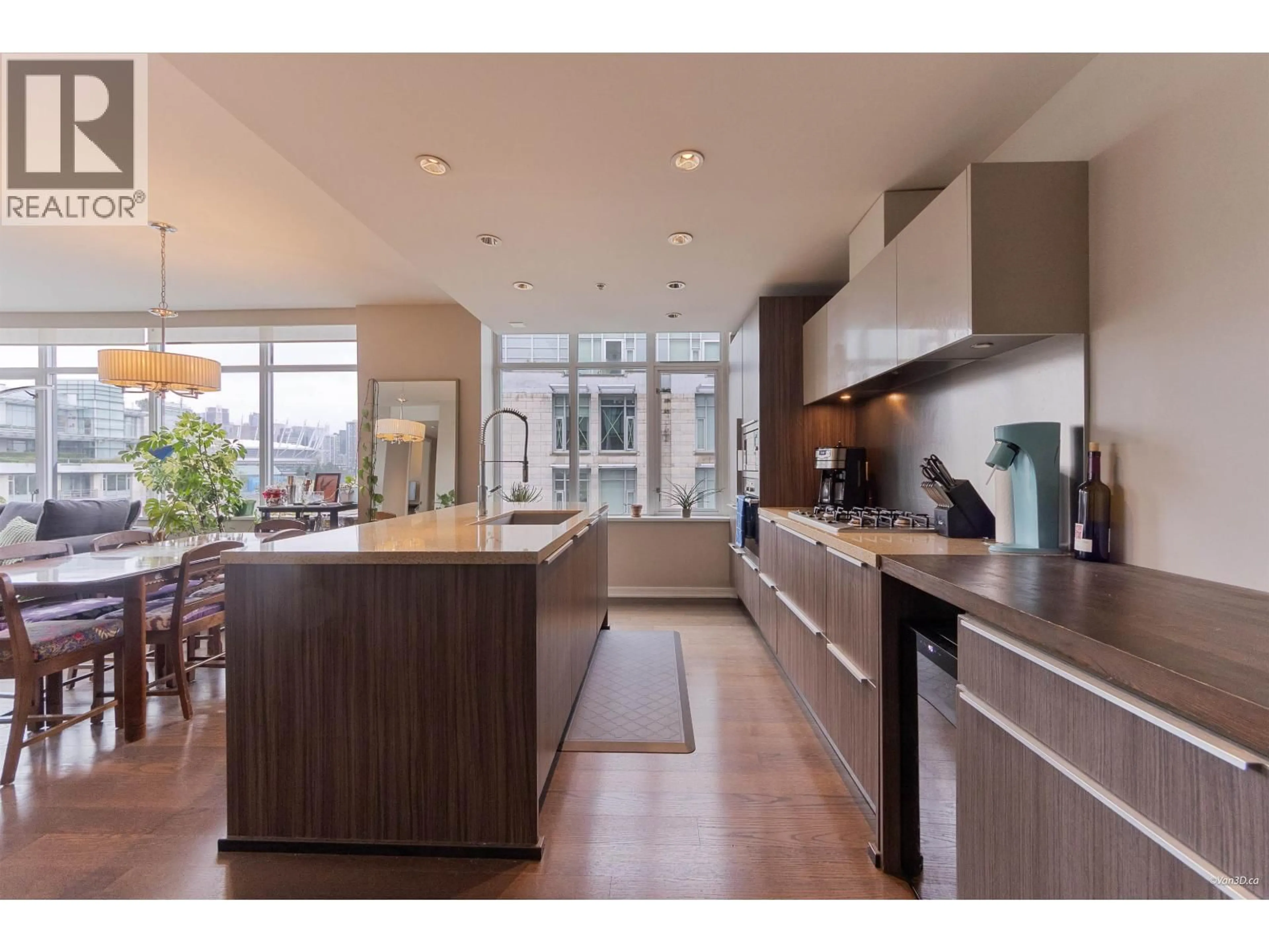 Open concept kitchen, unknown for 803 - 1661 ONTARIO STREET, Vancouver British Columbia V5Y0C3