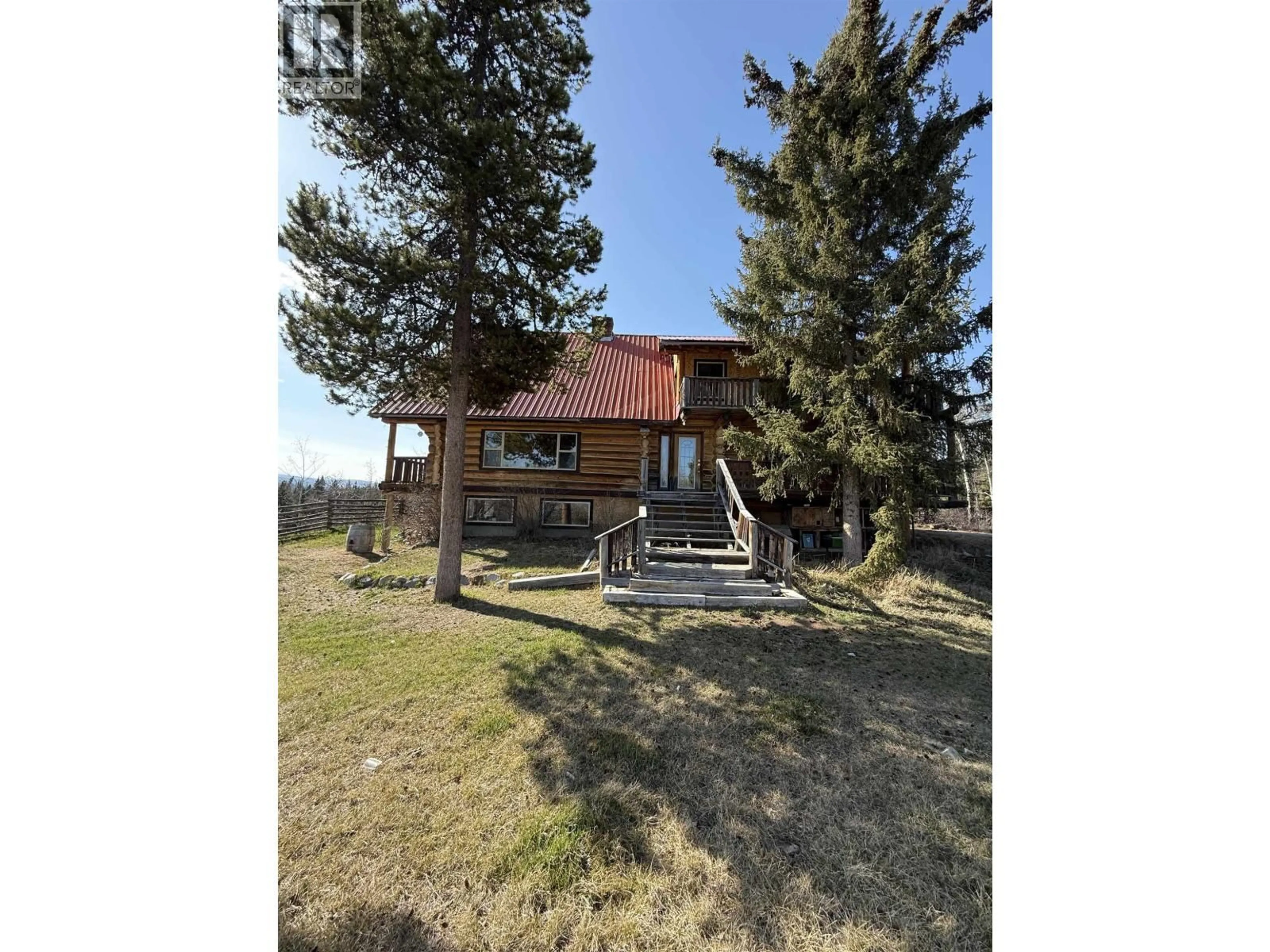 A pic from outside/outdoor area/front of a property/back of a property/a pic from drone, water/lake/river/ocean view for 151 CHIGNELL ROAD, Chilcotin British Columbia V0L1V0
