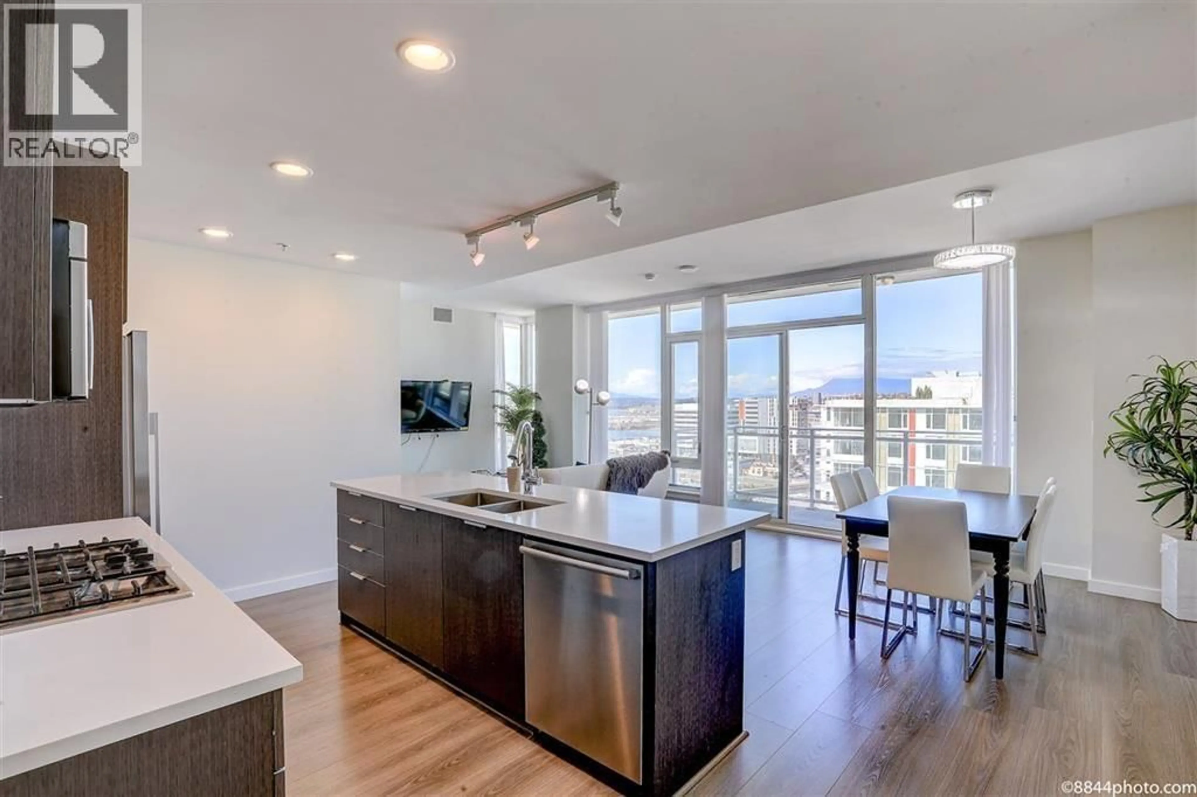 Open concept kitchen, unknown for 1703 - 8688 HAZELBRIDGE WAY, Richmond British Columbia V6X0R6