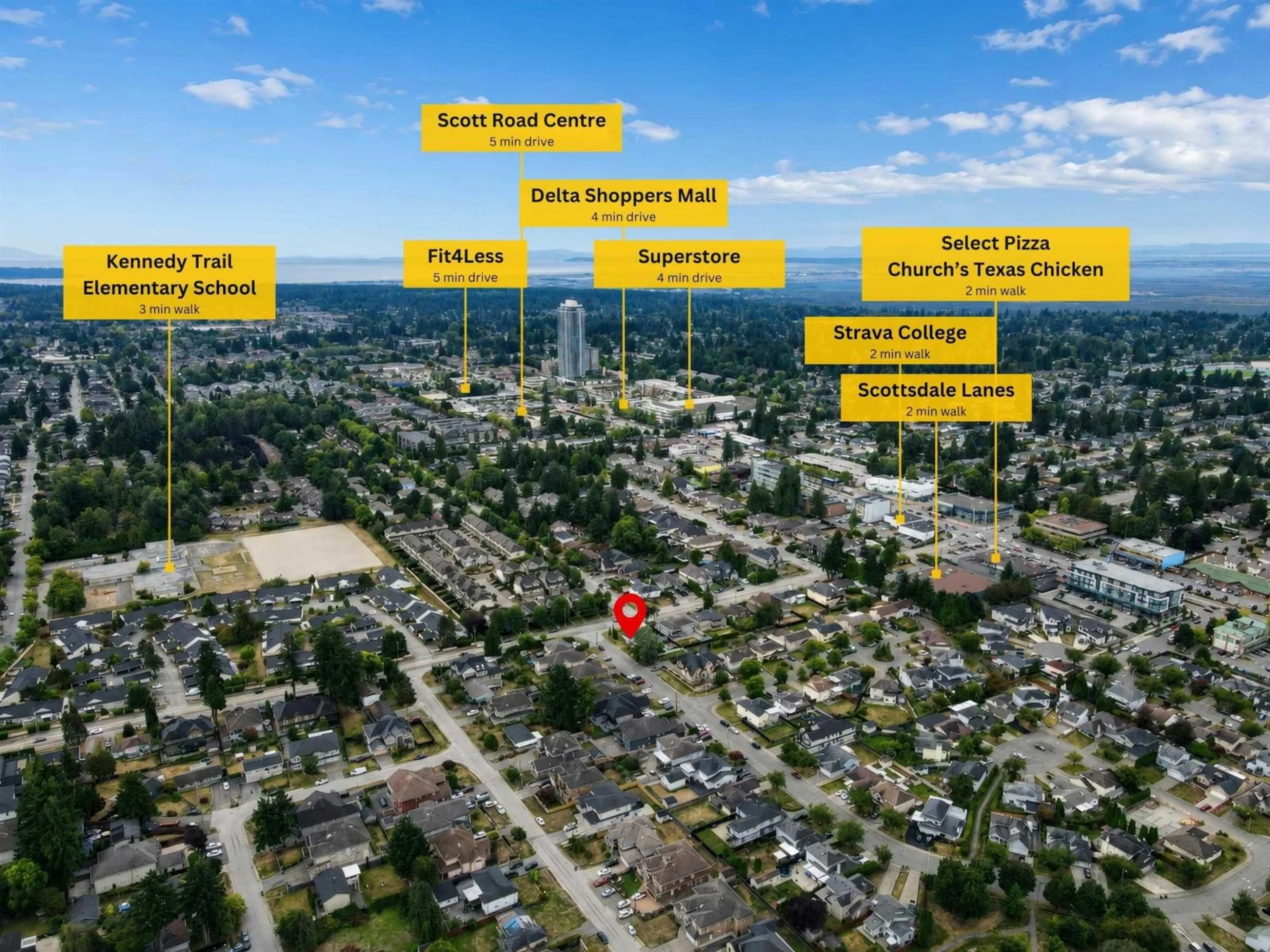 Picture of a map for 12141 84 AVENUE, Surrey British Columbia V3W6K6