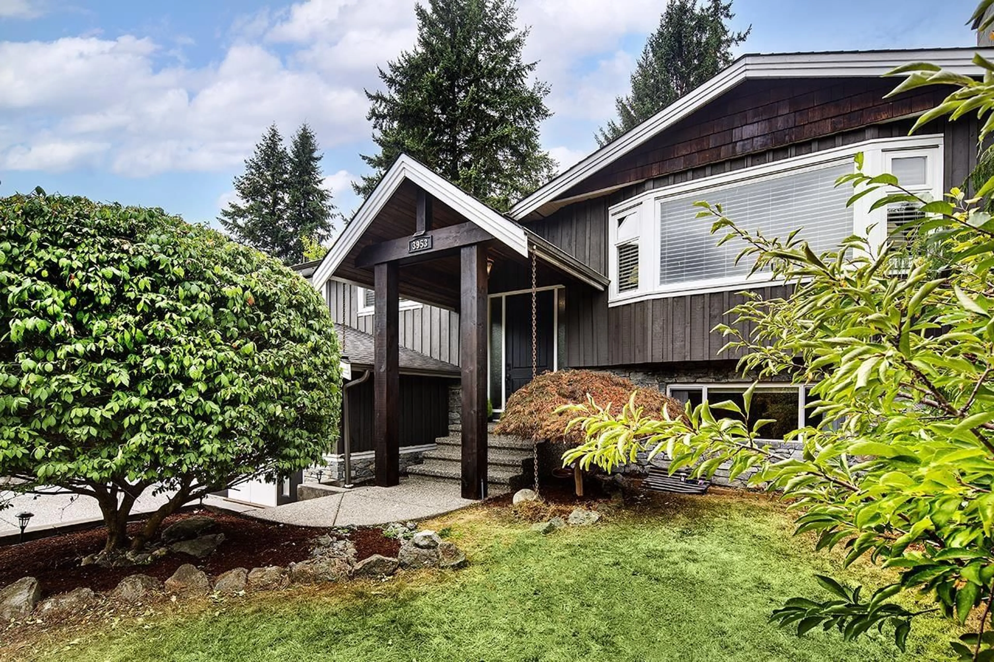 Home with vinyl exterior material, street for 3953 206A STREET, Langley British Columbia V3A7A8
