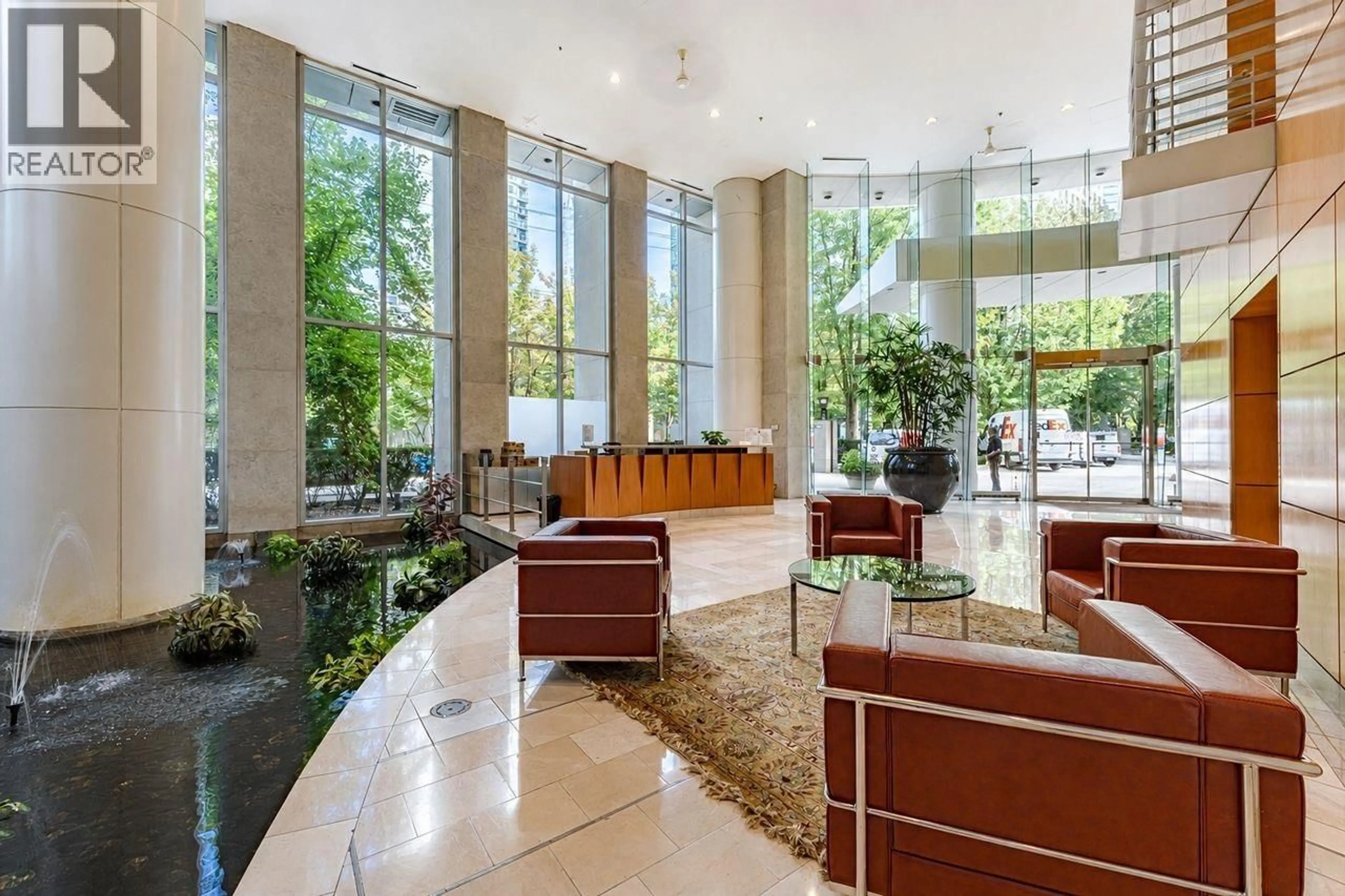 Lobby for 1203 - 1288 ALBERNI STREET, Vancouver British Columbia V6E4N5