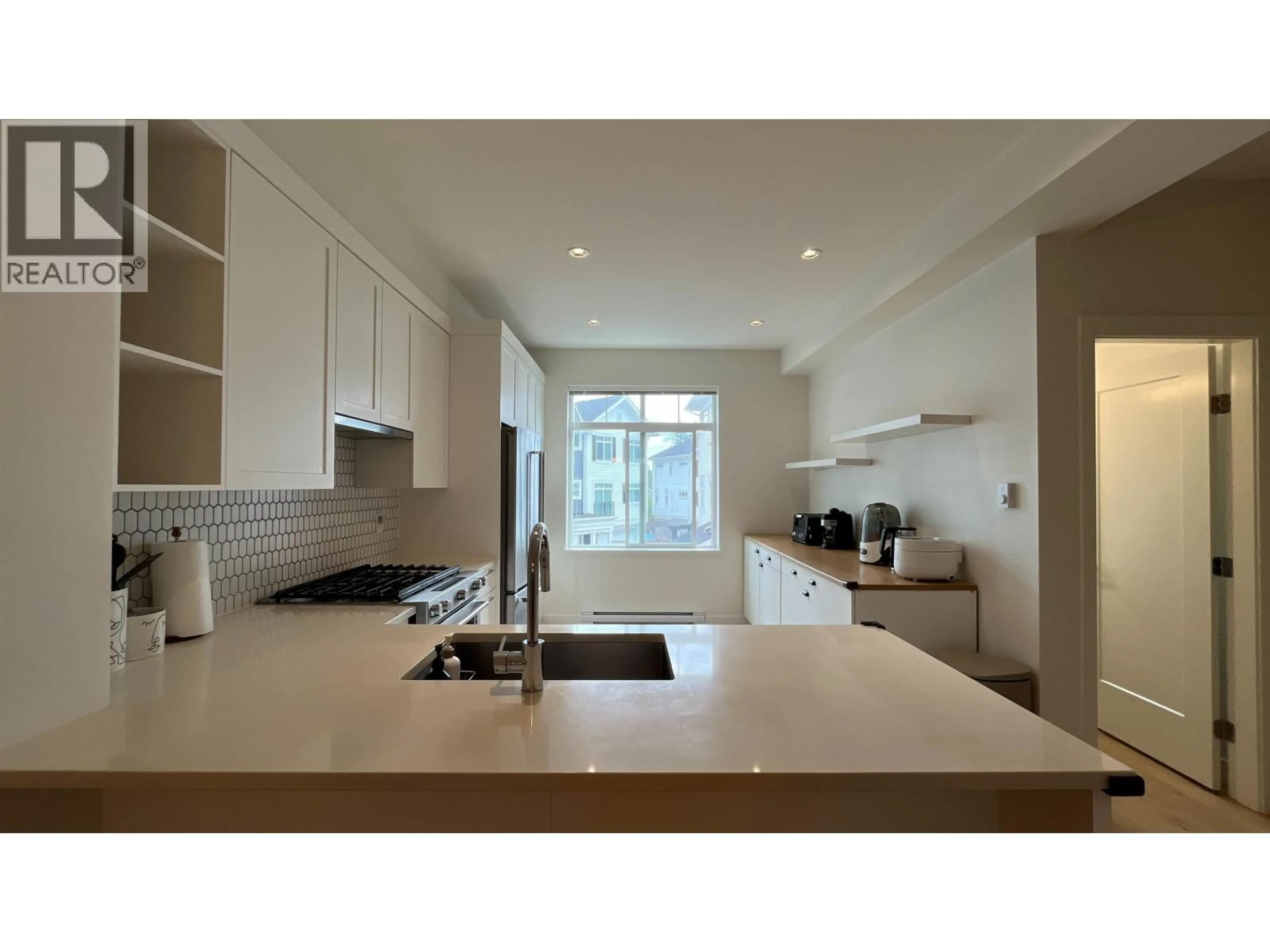 Contemporary kitchen, ceramic/tile floor for 112 - 1225 MITCHELL STREET, Coquitlam British Columbia V3B0R5