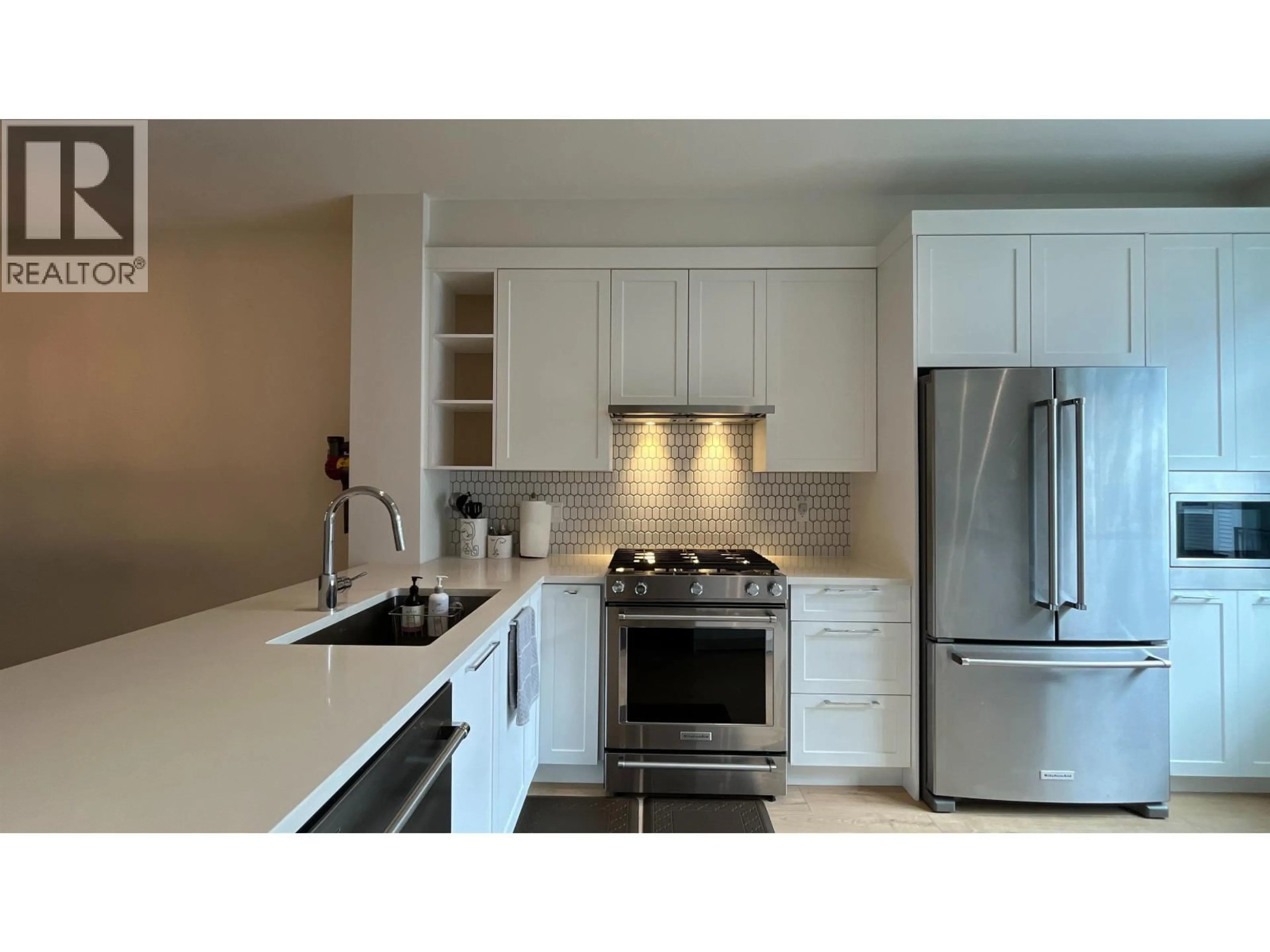 Contemporary kitchen, ceramic/tile floor for 112 - 1225 MITCHELL STREET, Coquitlam British Columbia V3B0R5