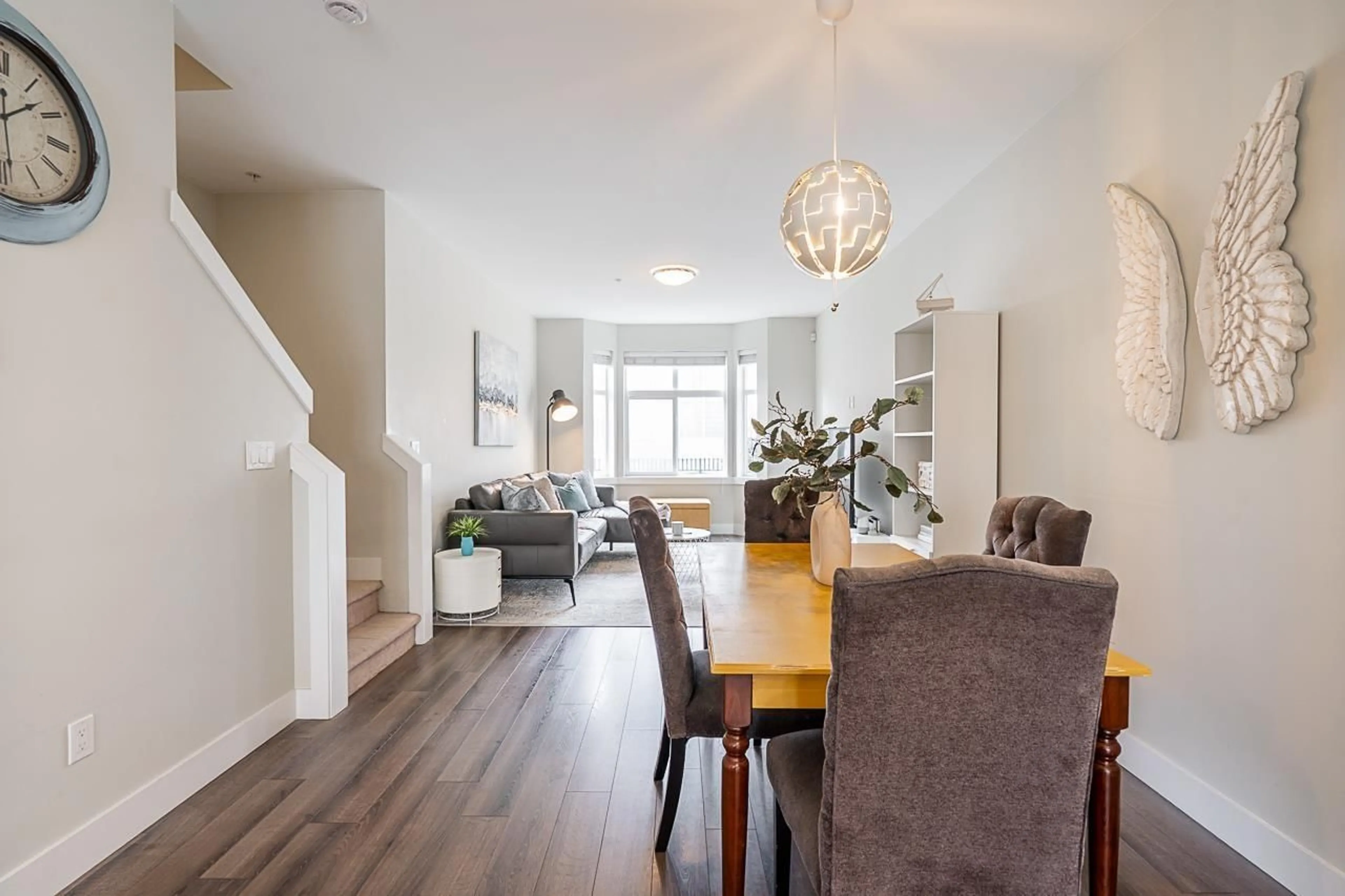 Dining room, wood/laminate floor for 83 - 20852 77A AVENUE, Langley British Columbia V2Y0R8