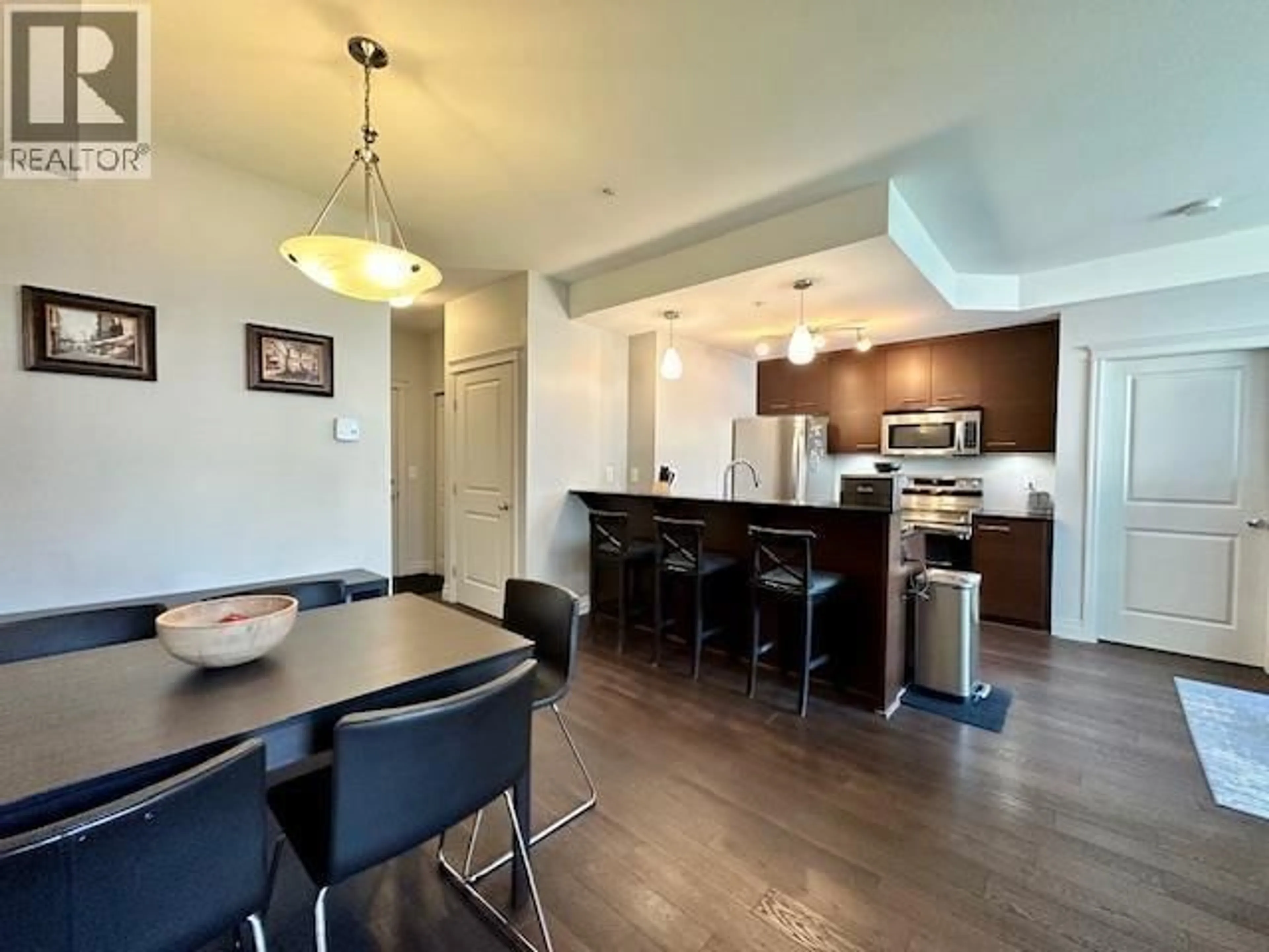 Open concept kitchen, wood/laminate floor for 301 - 2343 ATKINS AVENUE, Port Coquitlam British Columbia V3C1Y7
