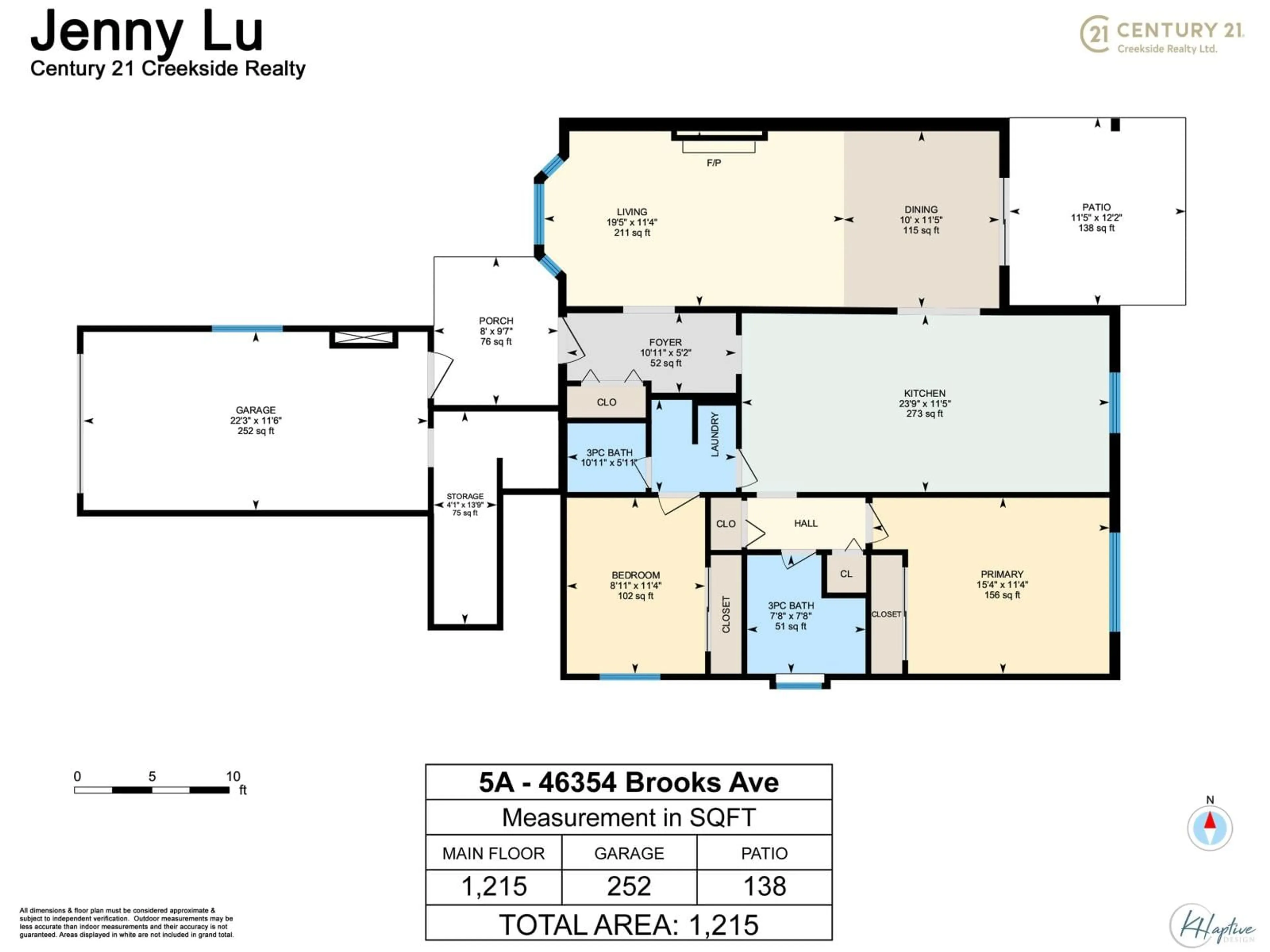 Floor plan for 5A - 46354 BROOKS AVENUE, Chilliwack British Columbia V2P7S9
