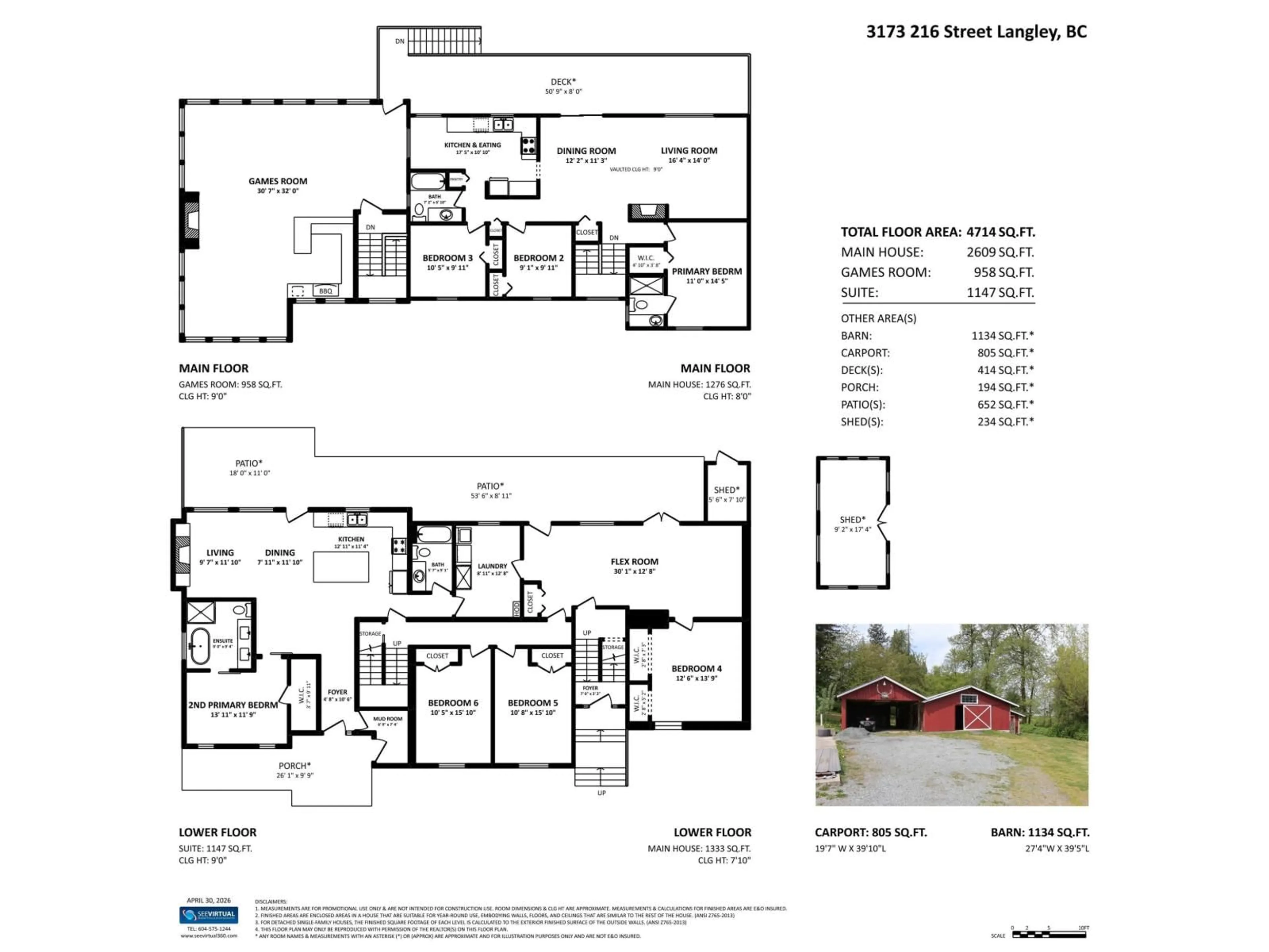 Floor plan for 3173 216 STREET, Langley British Columbia V2Z2E6