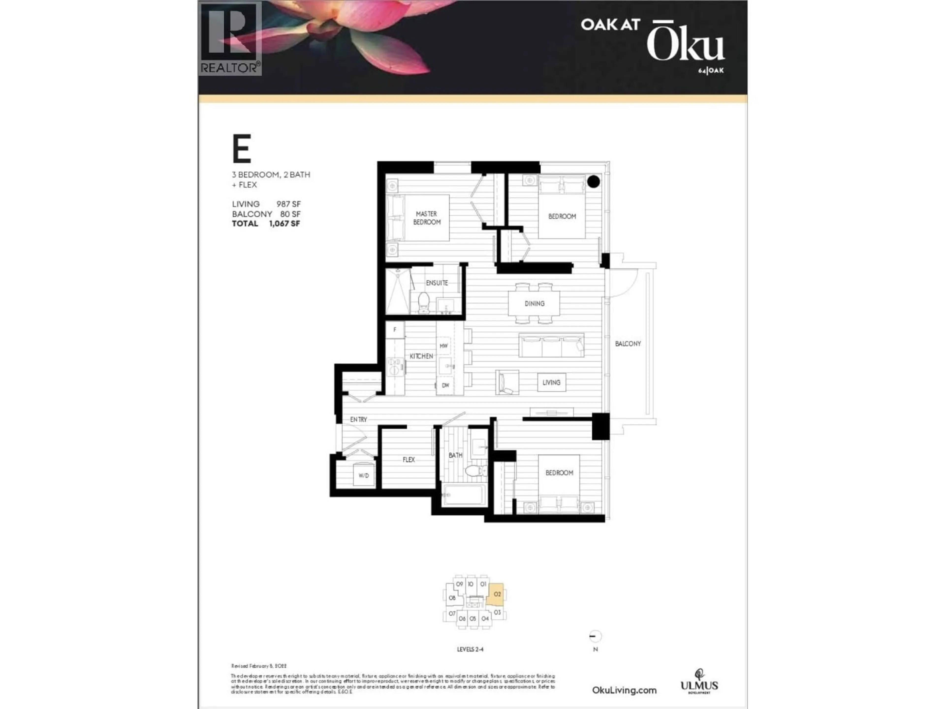 Floor plan for 202 - 8030 OAK STREET, Vancouver British Columbia V6P0M9