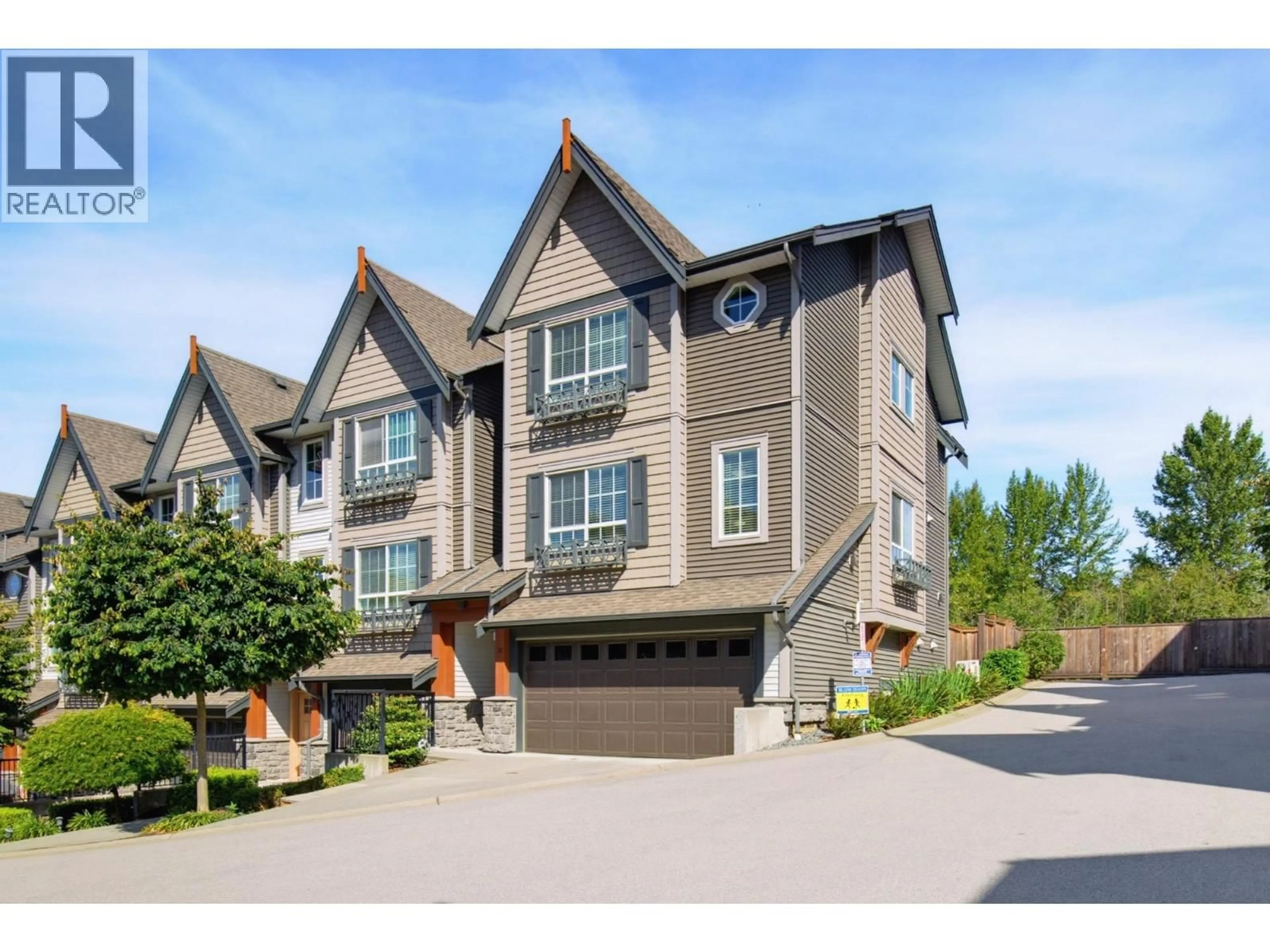 A pic from outside/outdoor area/front of a property/back of a property/a pic from drone, street for 36 - 23539 GILKER HILL V2W 1C8 ROAD, Maple Ridge British Columbia V2W1C8