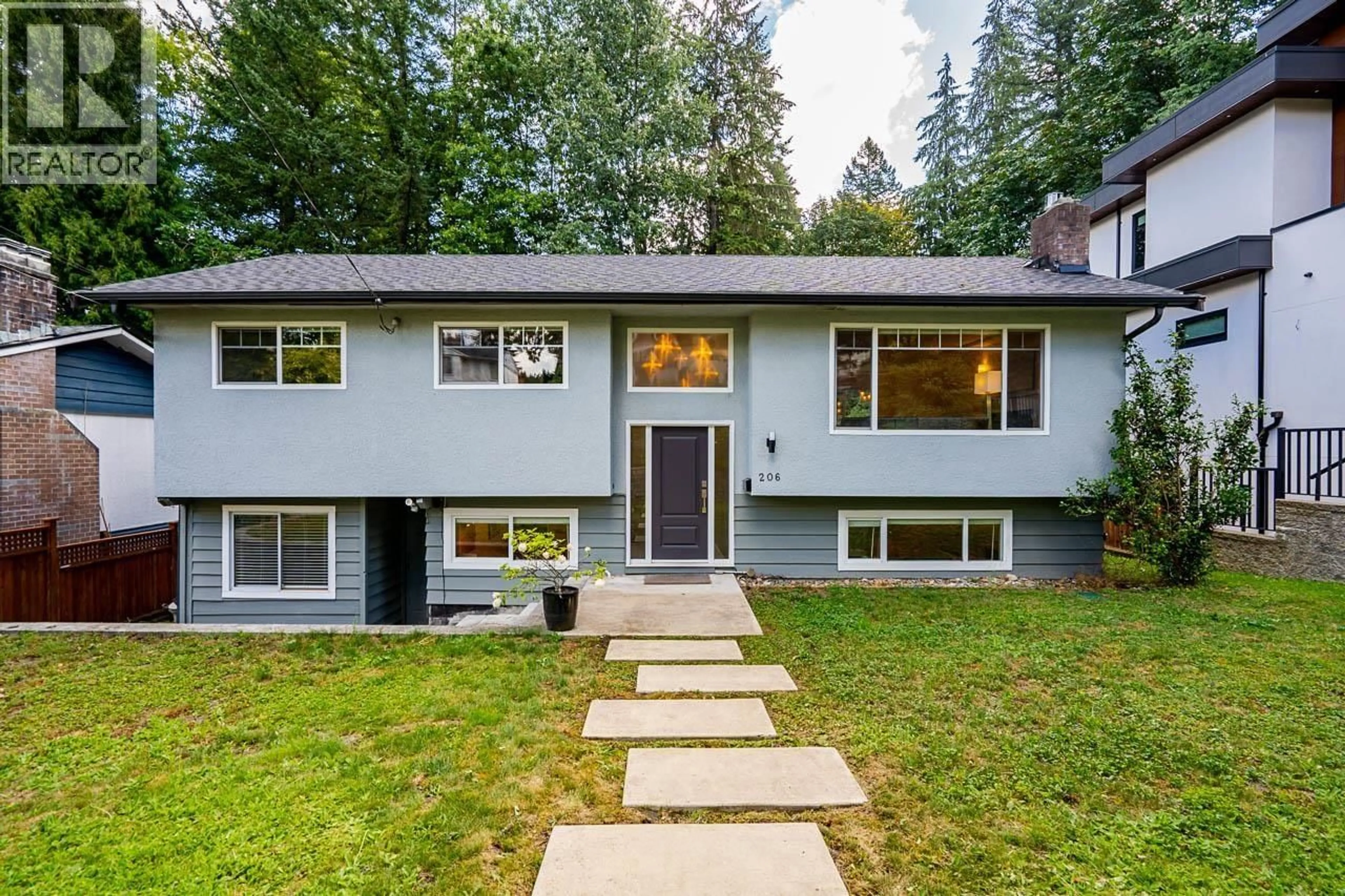 Home with vinyl exterior material, street for 206 CLEARVIEW DRIVE, Port Moody British Columbia V3H2S8