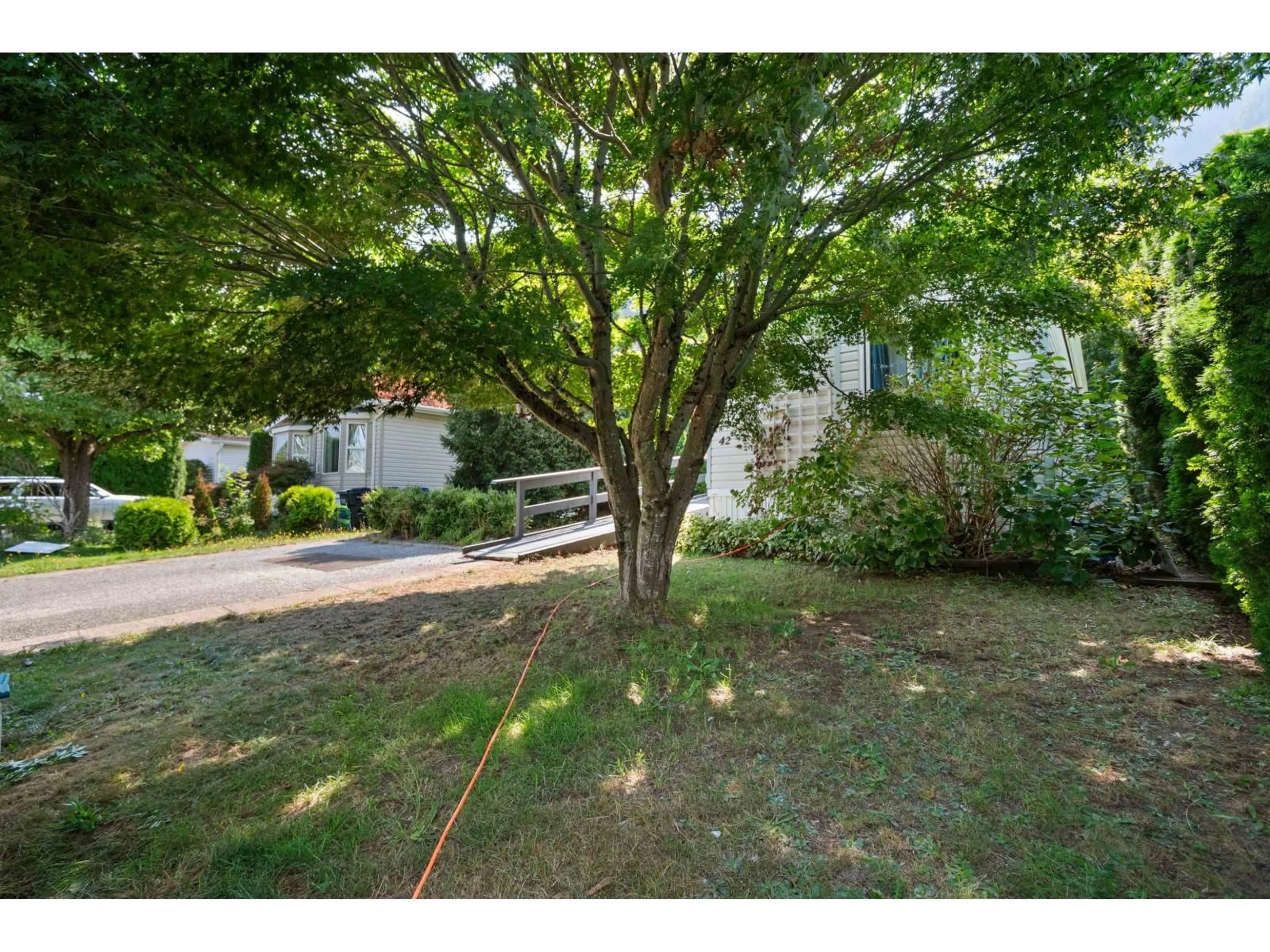 A pic from outside/outdoor area/front of a property/back of a property/a pic from drone, street for 42 - 62790 FLOOD HOPE ROAD, Hope British Columbia V0X1L2
