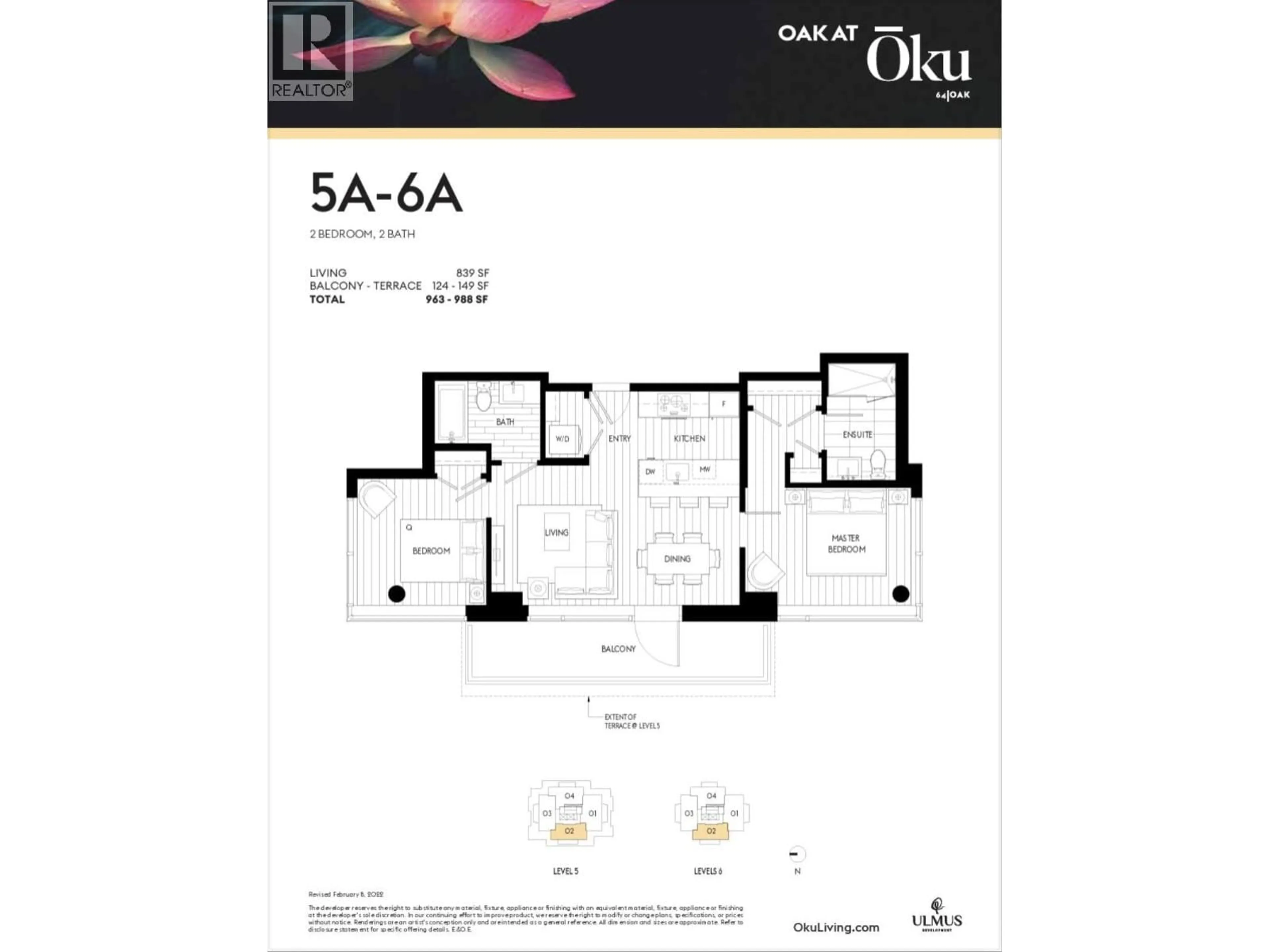 Floor plan for 602 - 8030 OAK STREET, Vancouver British Columbia V6P0M9