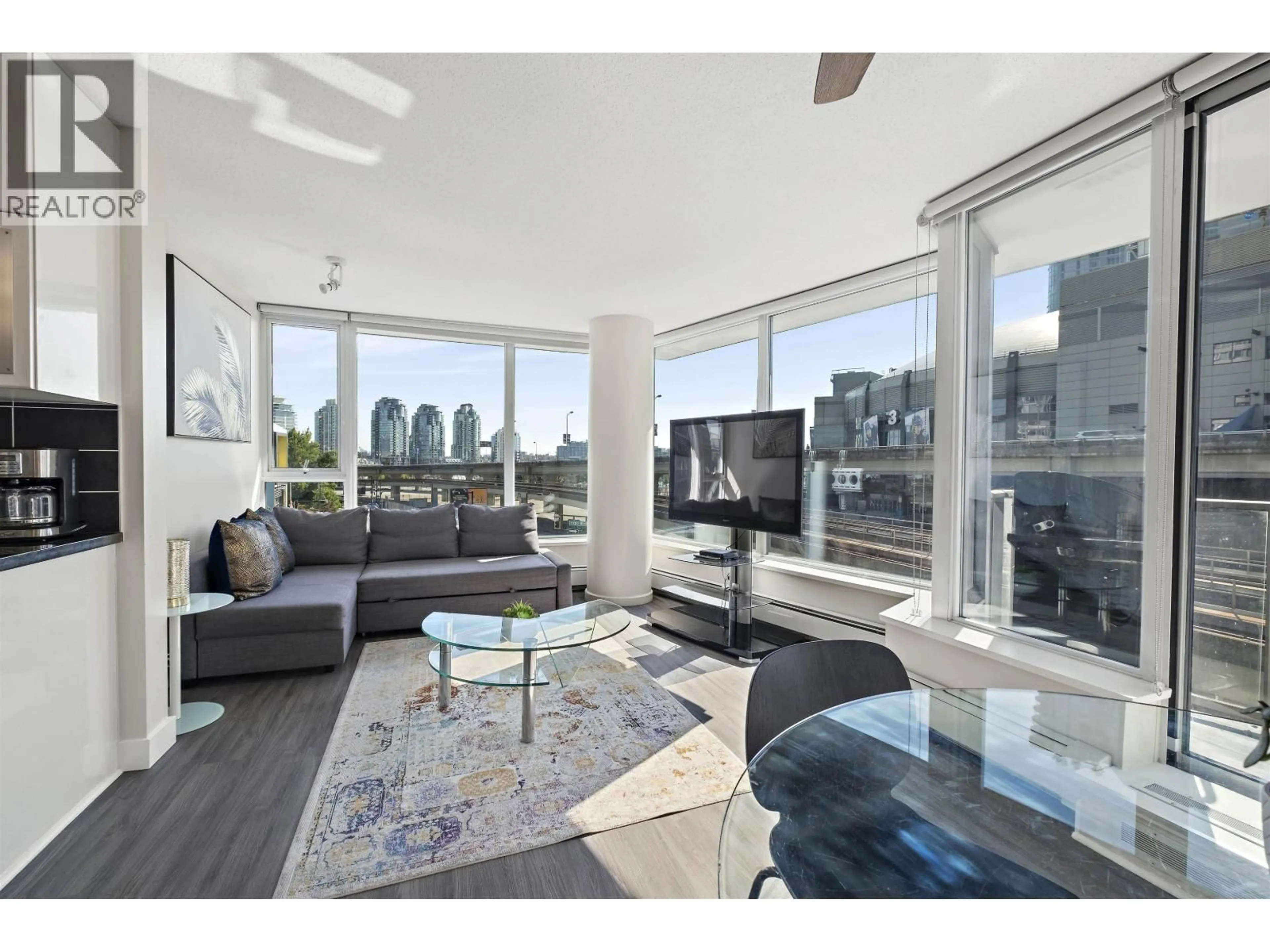 Living room with furniture, unknown for 305 - 689 ABBOTT STREET, Vancouver British Columbia V6B0J2
