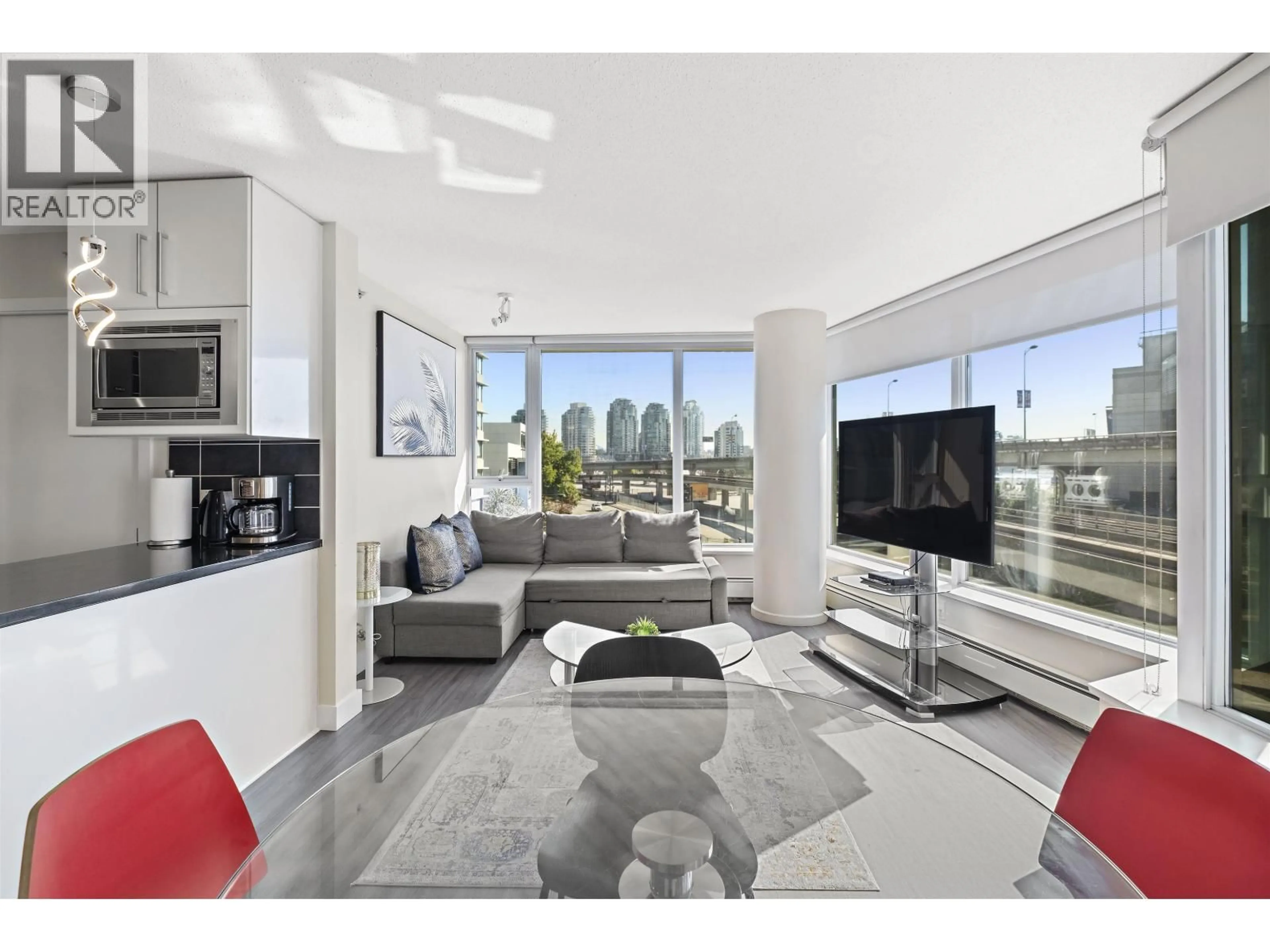 Living room with furniture, unknown for 305 - 689 ABBOTT STREET, Vancouver British Columbia V6B0J2