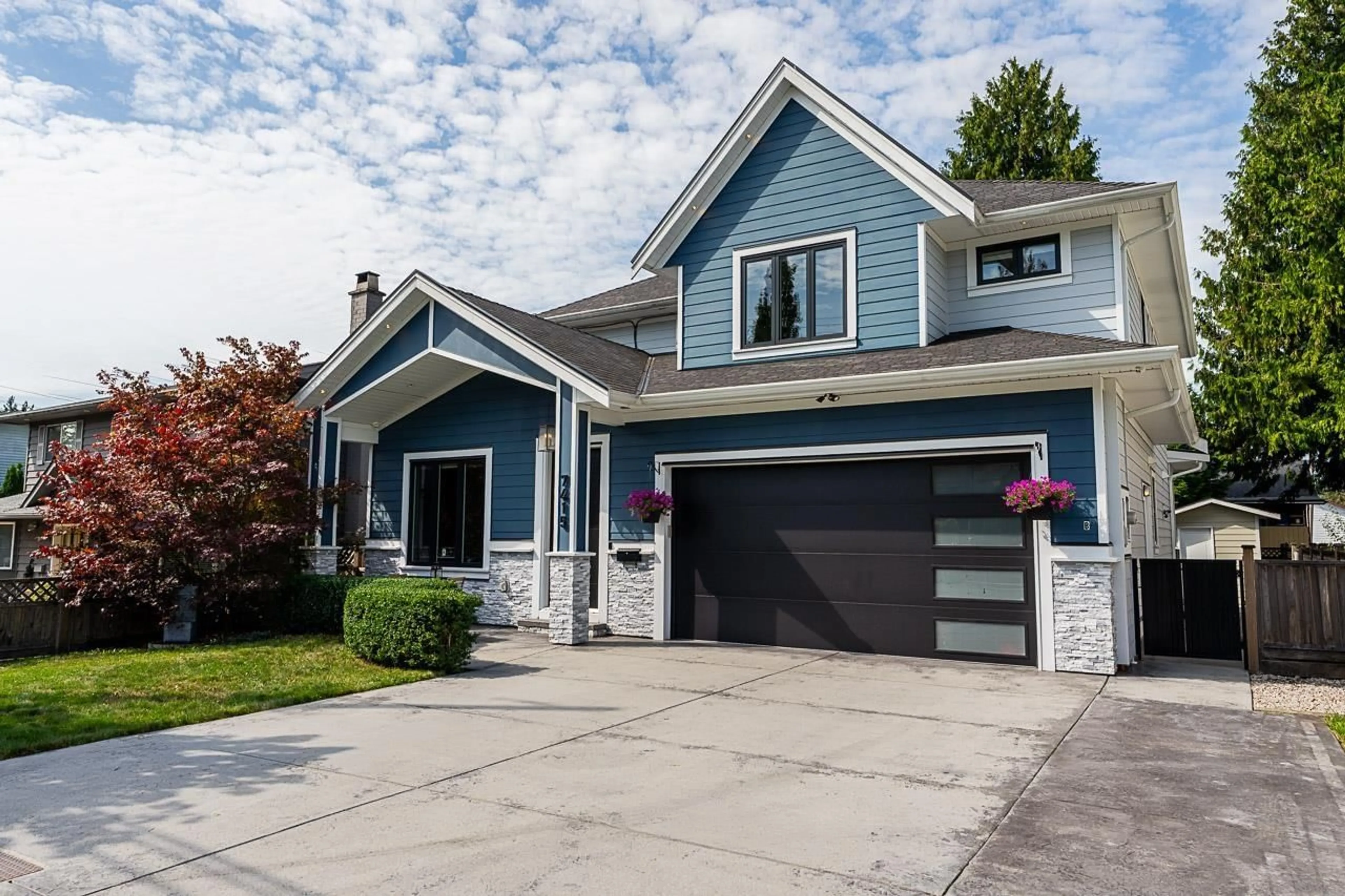 Home with vinyl exterior material, street for 7415 115 STREET, Delta British Columbia V4C5M6
