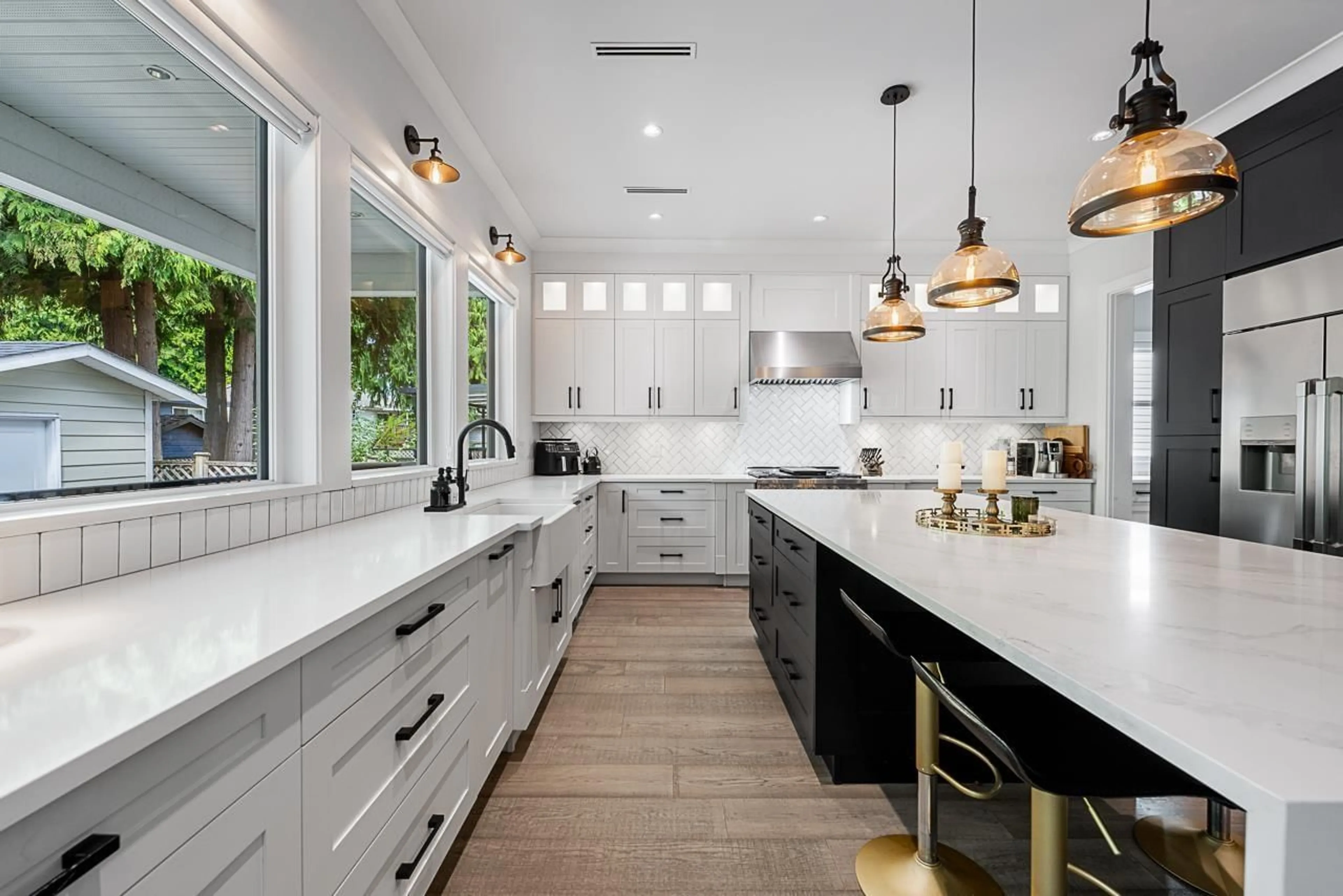 Contemporary kitchen, ceramic/tile floor for 7415 115 STREET, Delta British Columbia V4C5M6