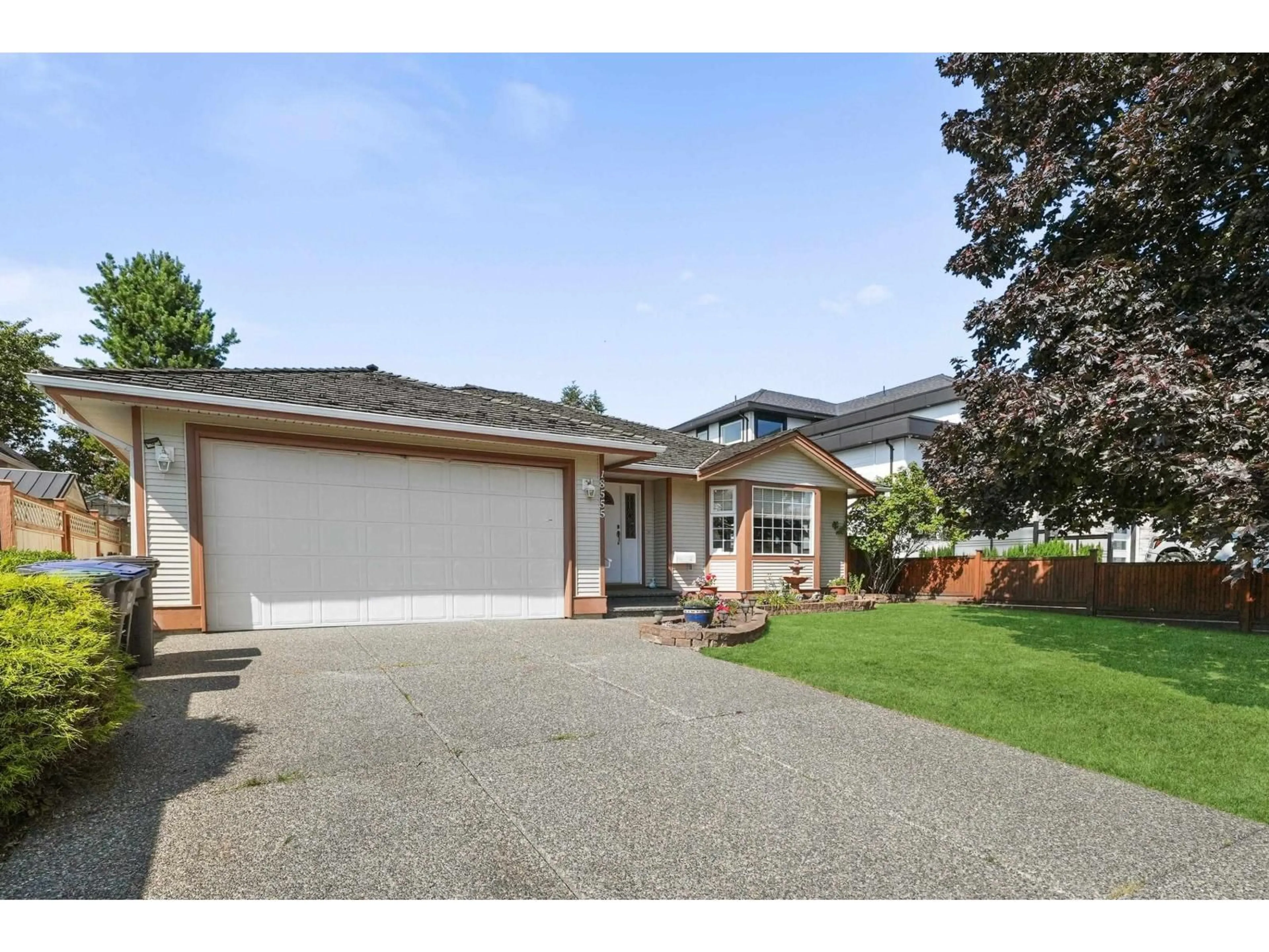 A pic from outside/outdoor area/front of a property/back of a property/a pic from drone, street for 18555 57 AVENUE, Surrey British Columbia V3S7T1
