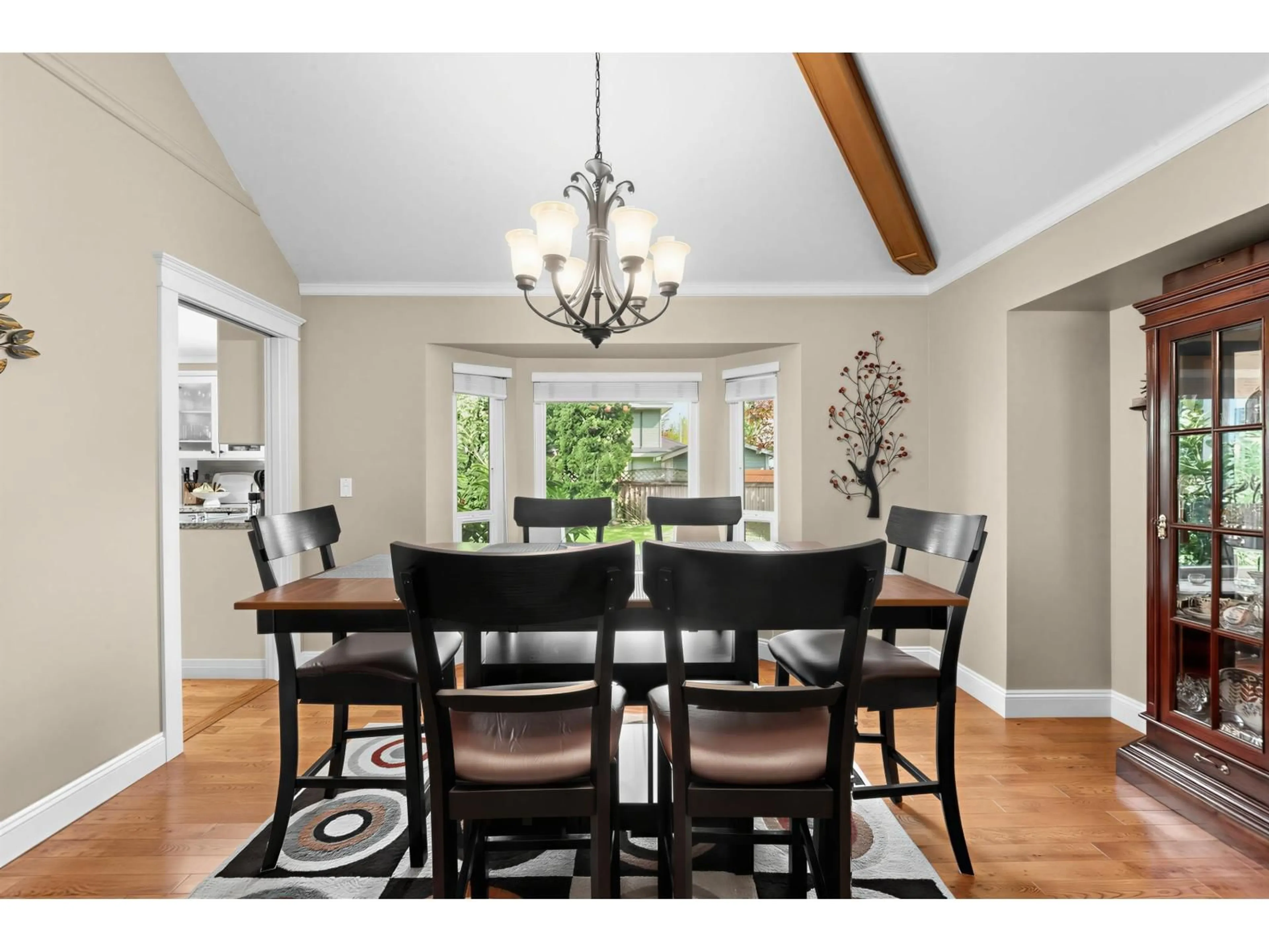 Dining room, wood/laminate floor for 16279 79 AVENUE, Surrey British Columbia V4N0K4