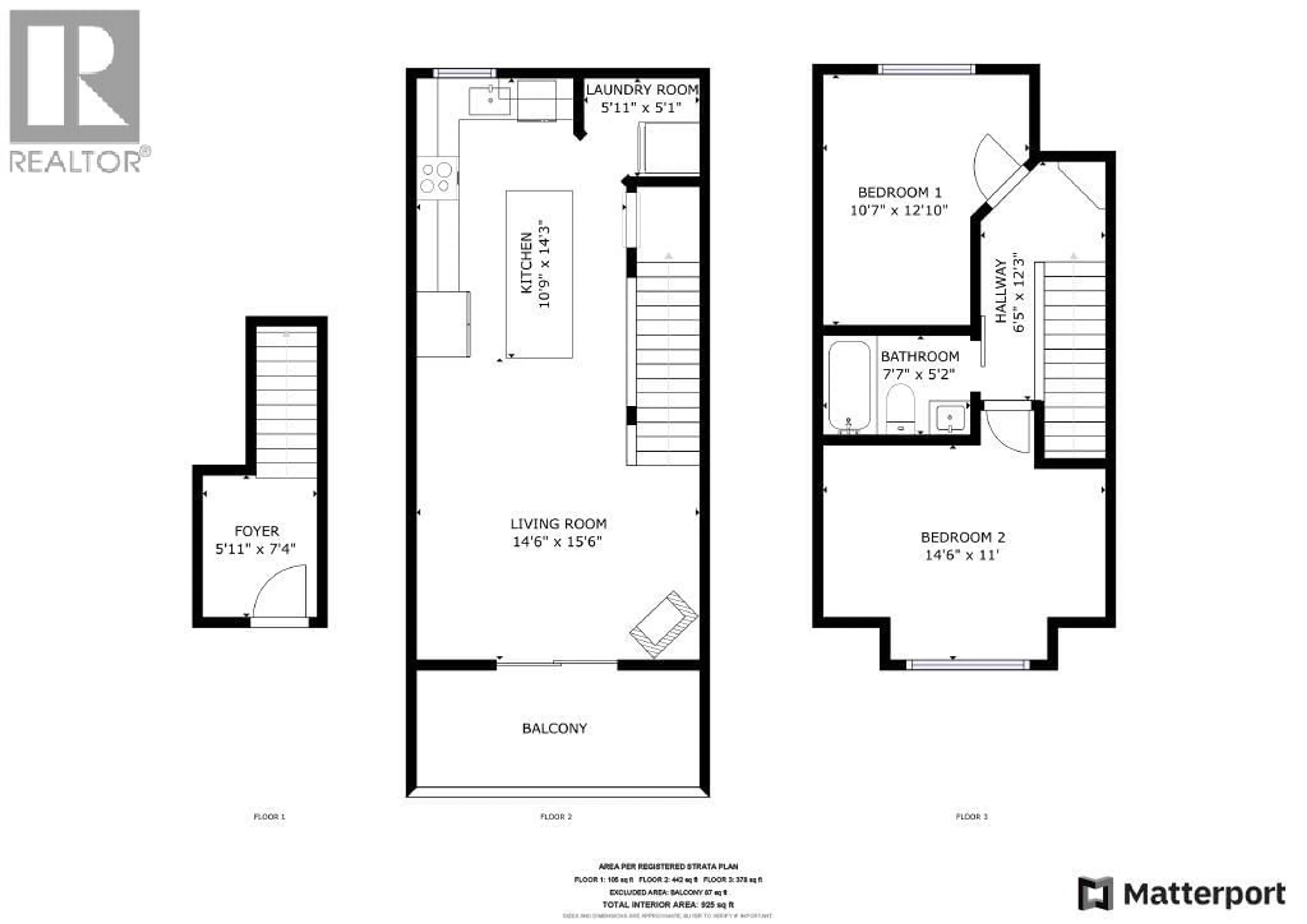 Floor plan for 15C - 3102 PANORAMA RIDGE, Whistler British Columbia V8E0V3
